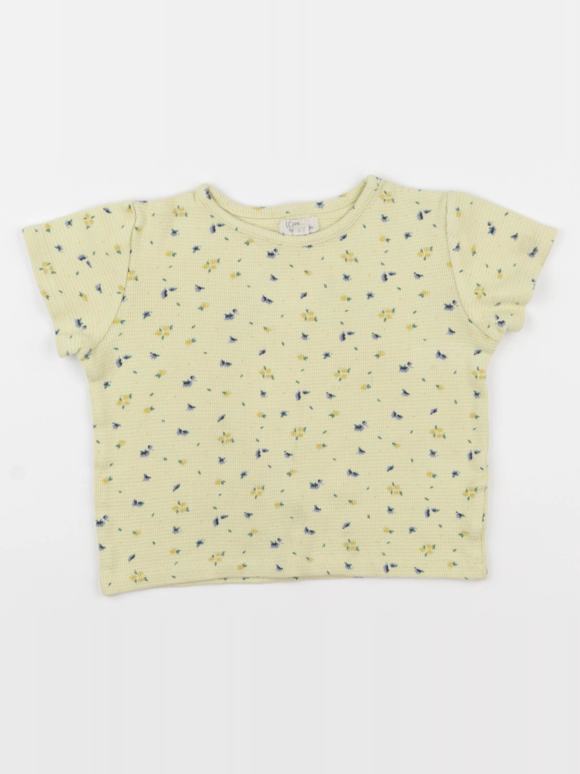 Little Cigogne - tee-shirt jaune - 5 ans