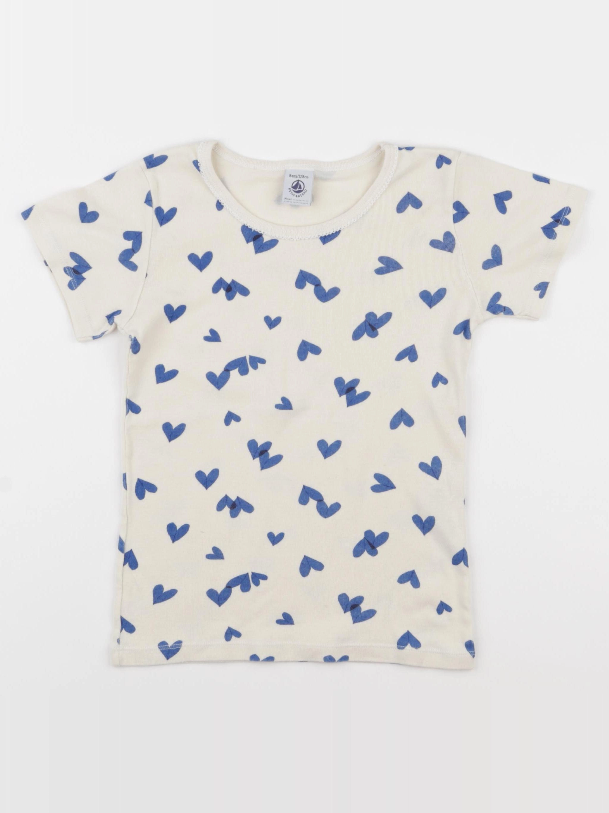 Petit Bateau - maillot de corps beige - 8 ans