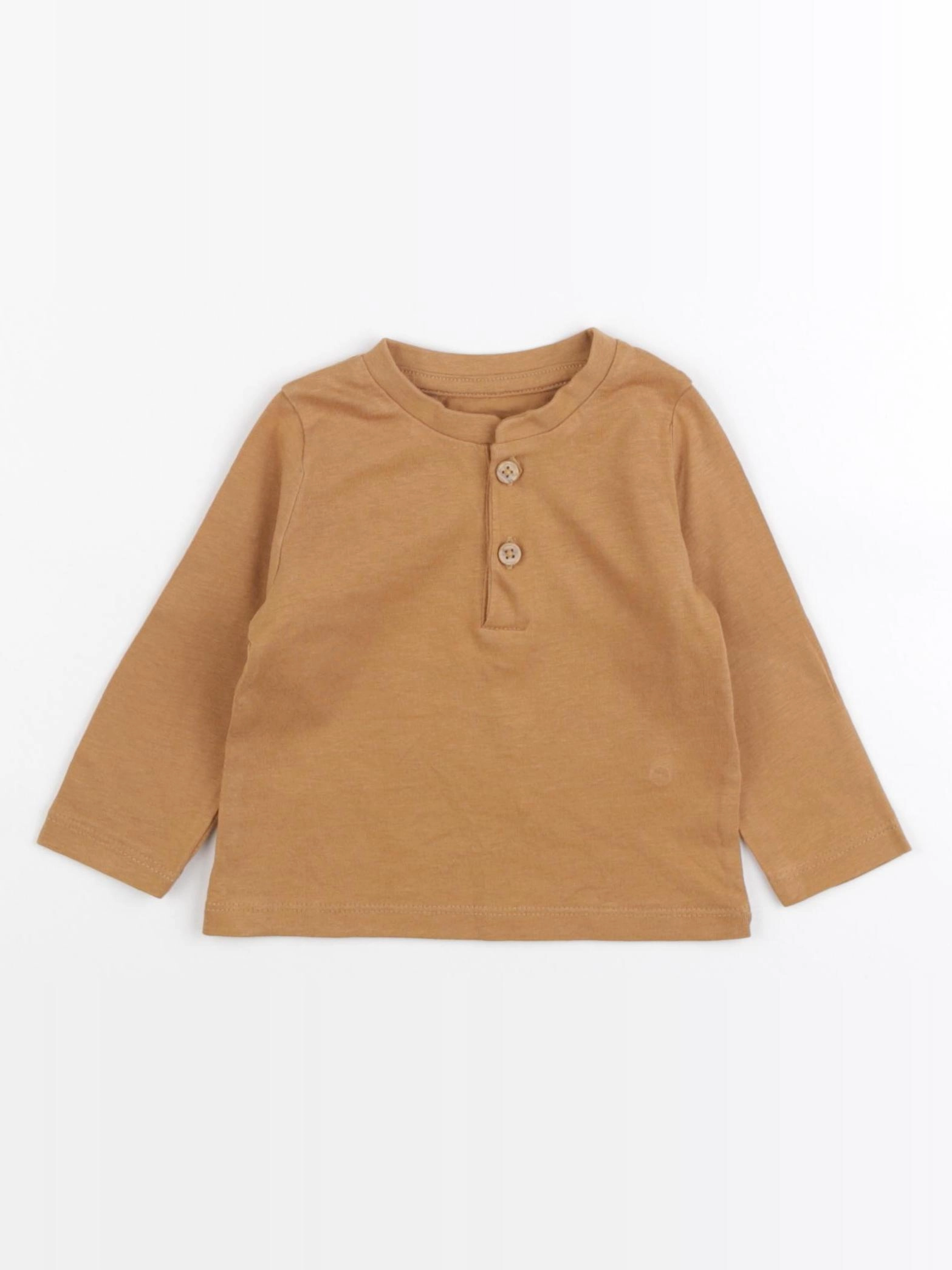Vertbaudet - tee-shirt jaune - 6 mois