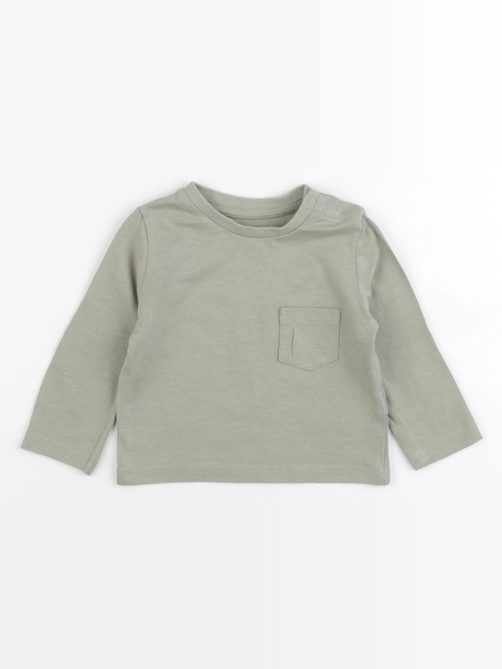 Vertbaudet - tee-shirt vert - 6 mois
