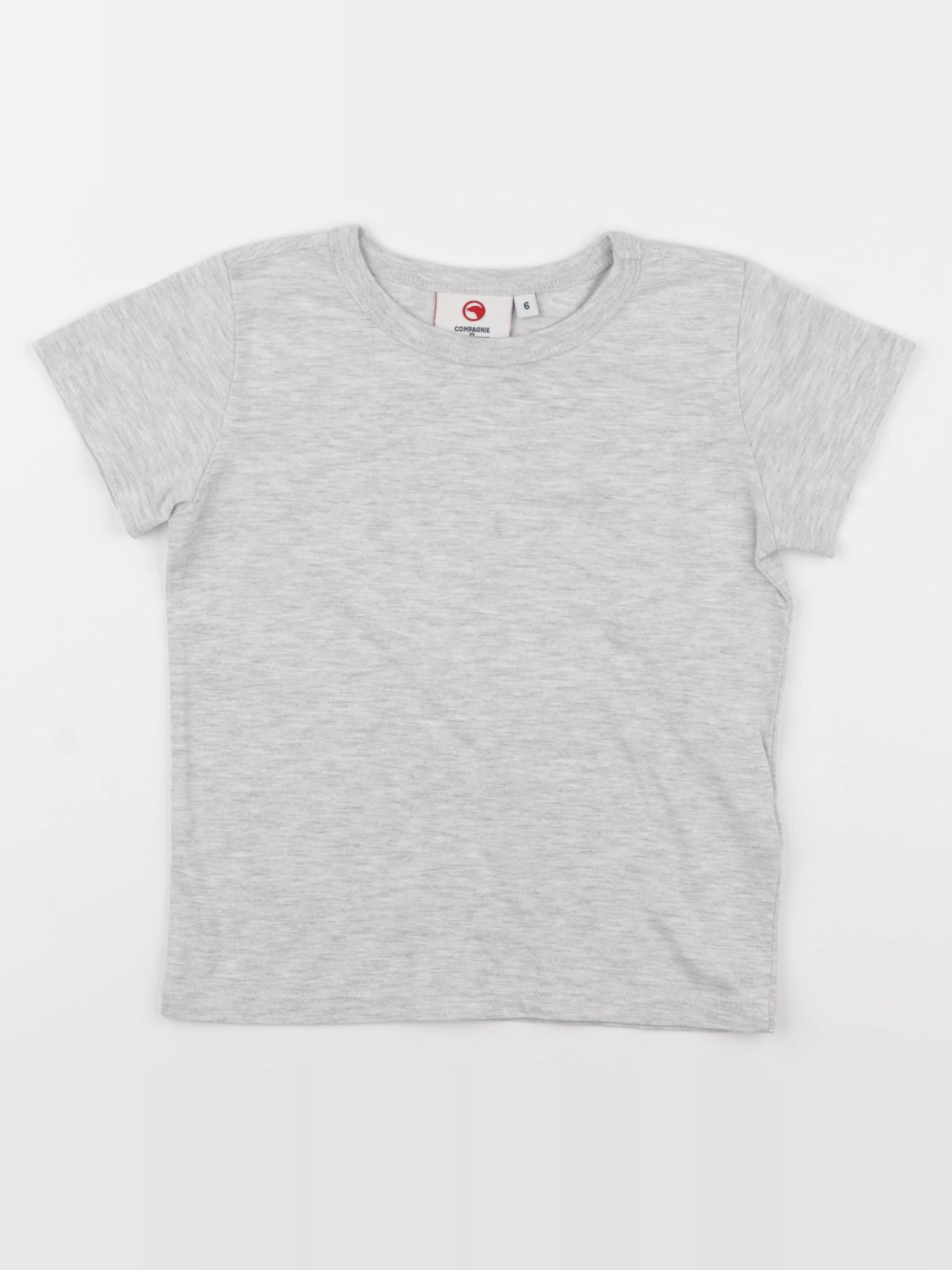 Bonton - tee-shirt gris - 6 ans
