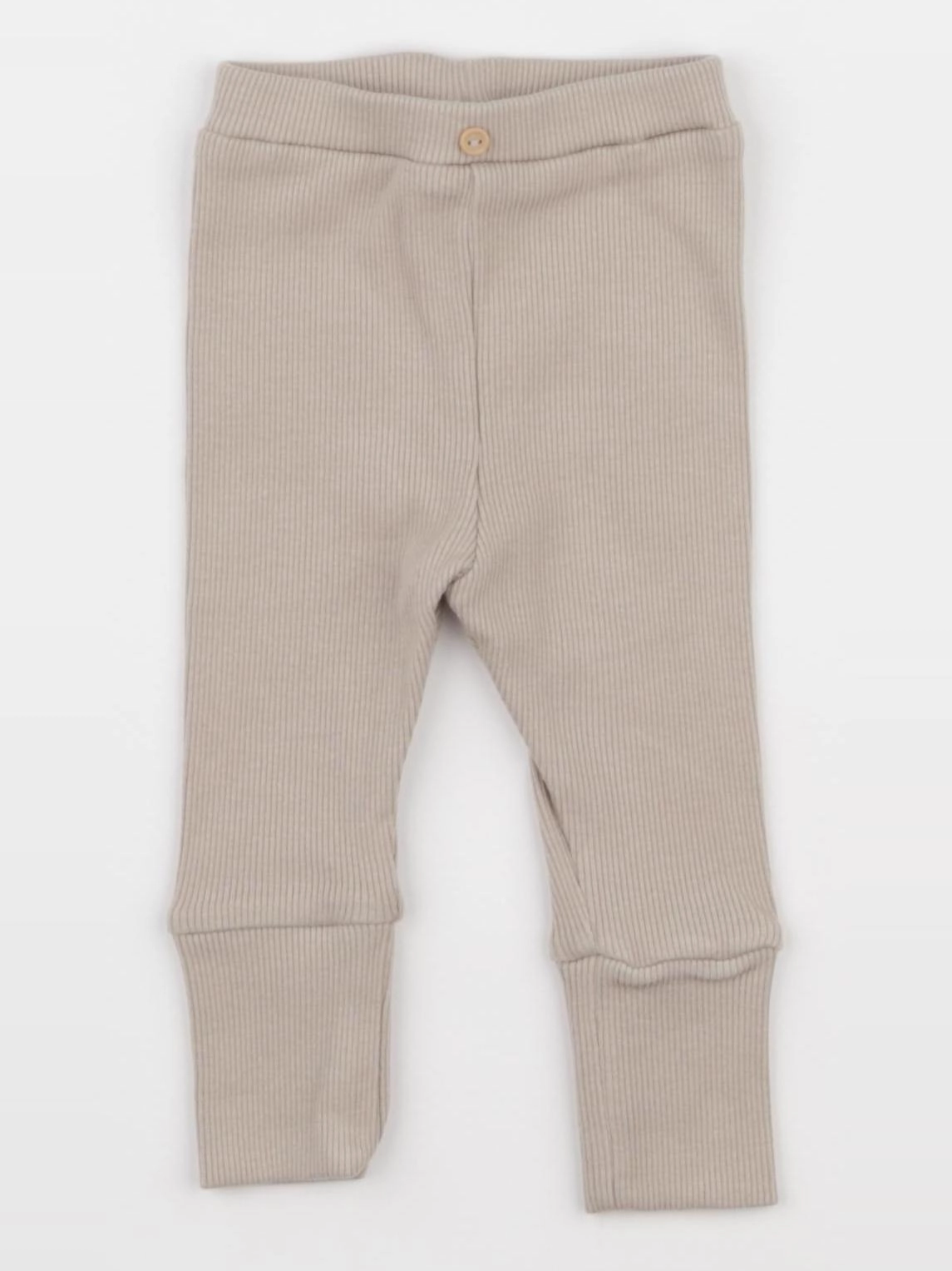 Vertbaudet - legging beige - 3 mois