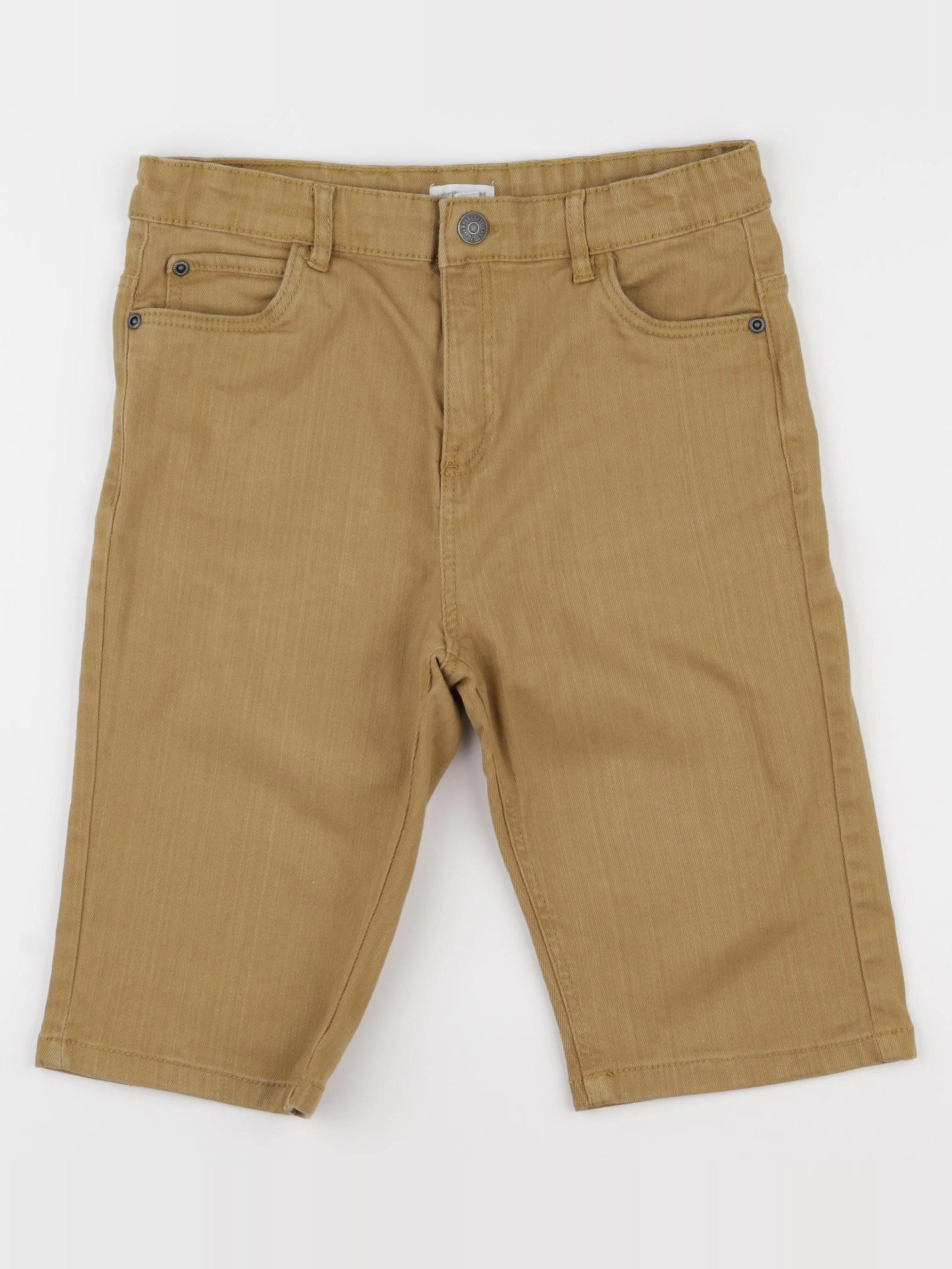 Vertbaudet - short beige - 12 ans