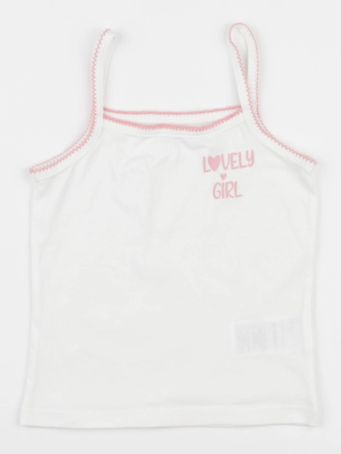 Vertbaudet - maillot de corps blanc - 3 ans