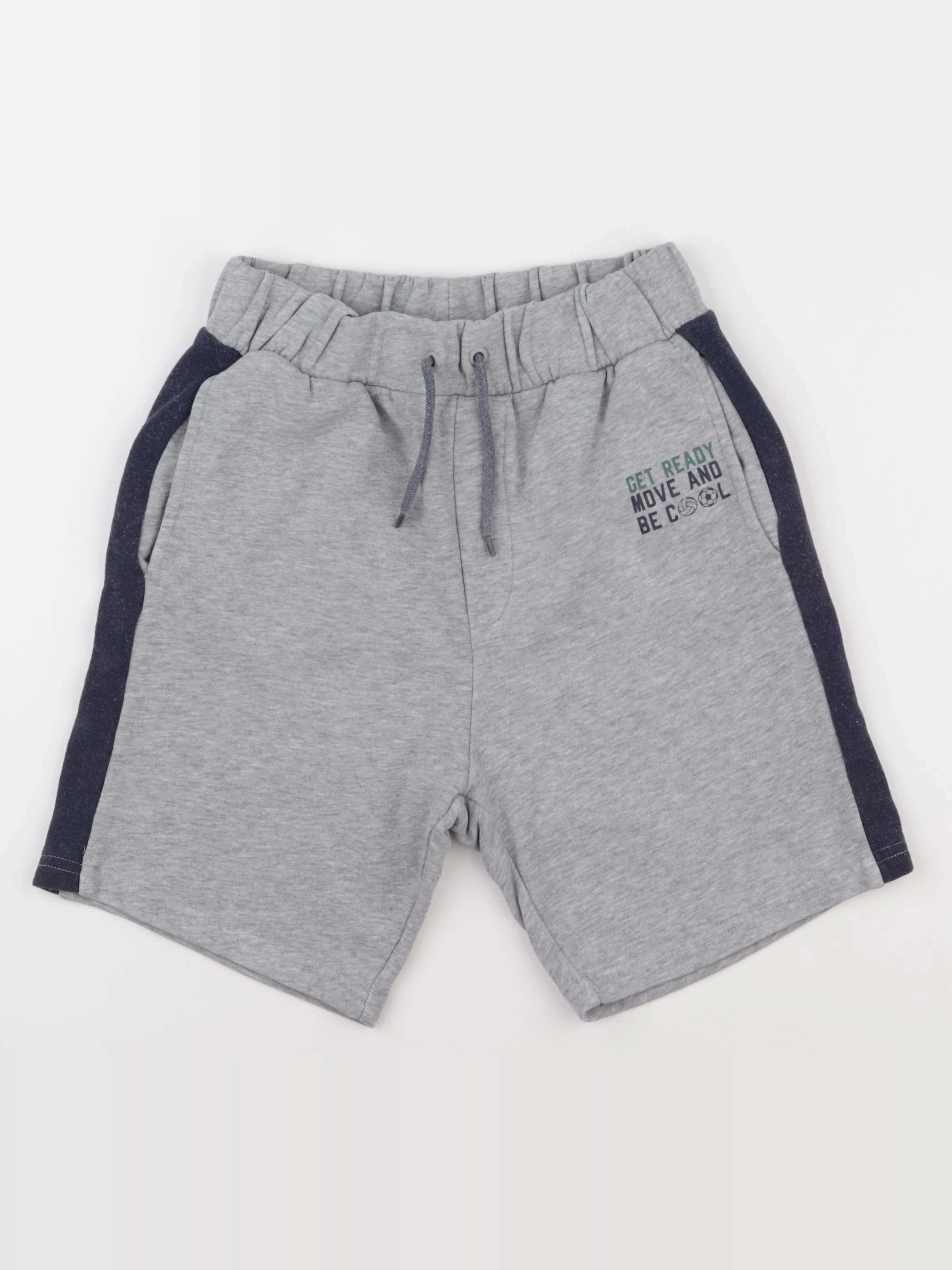 Vertbaudet - short gris - 12 ans