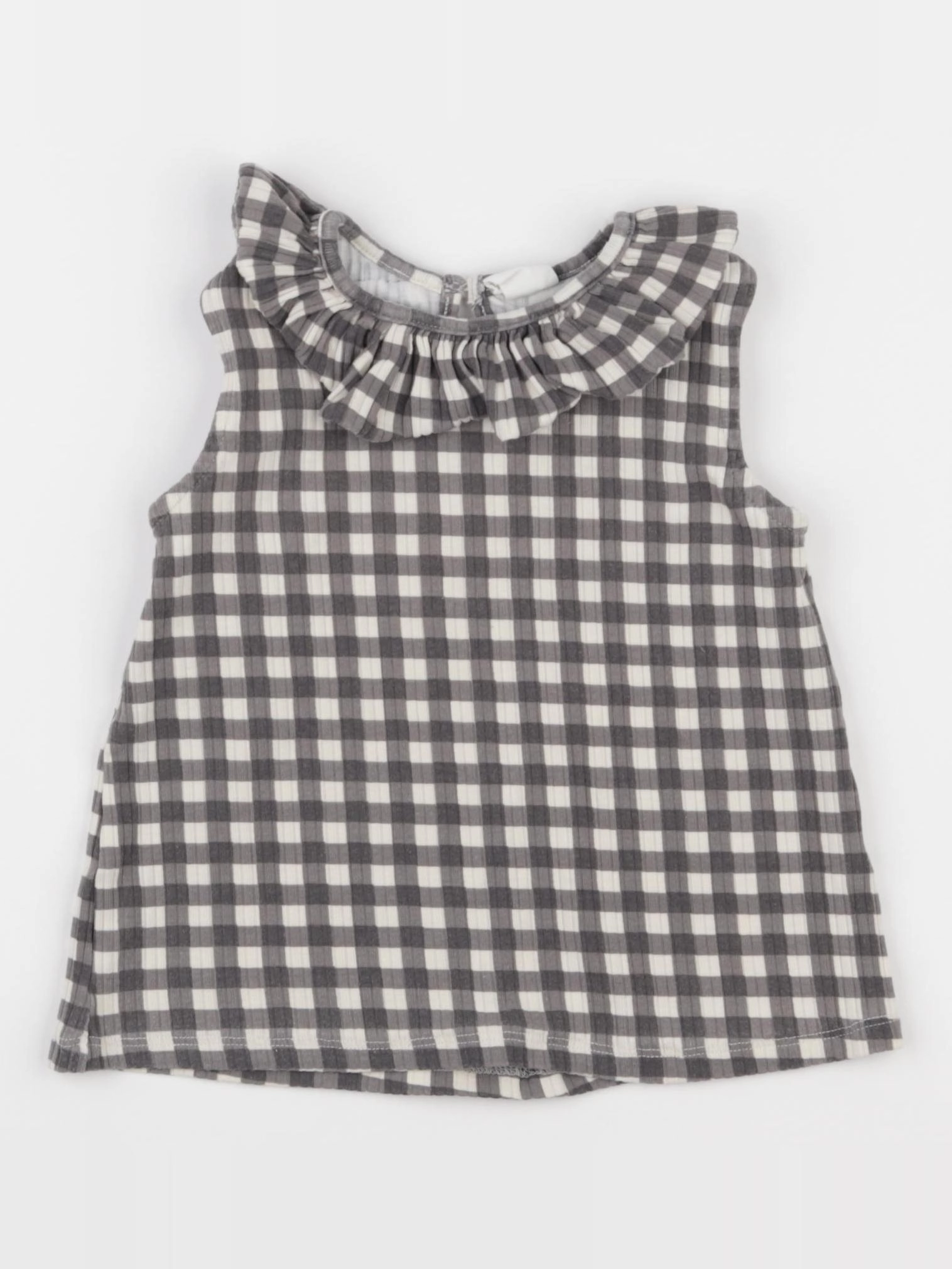 H&M - débardeur beige, gris - 18/24 mois