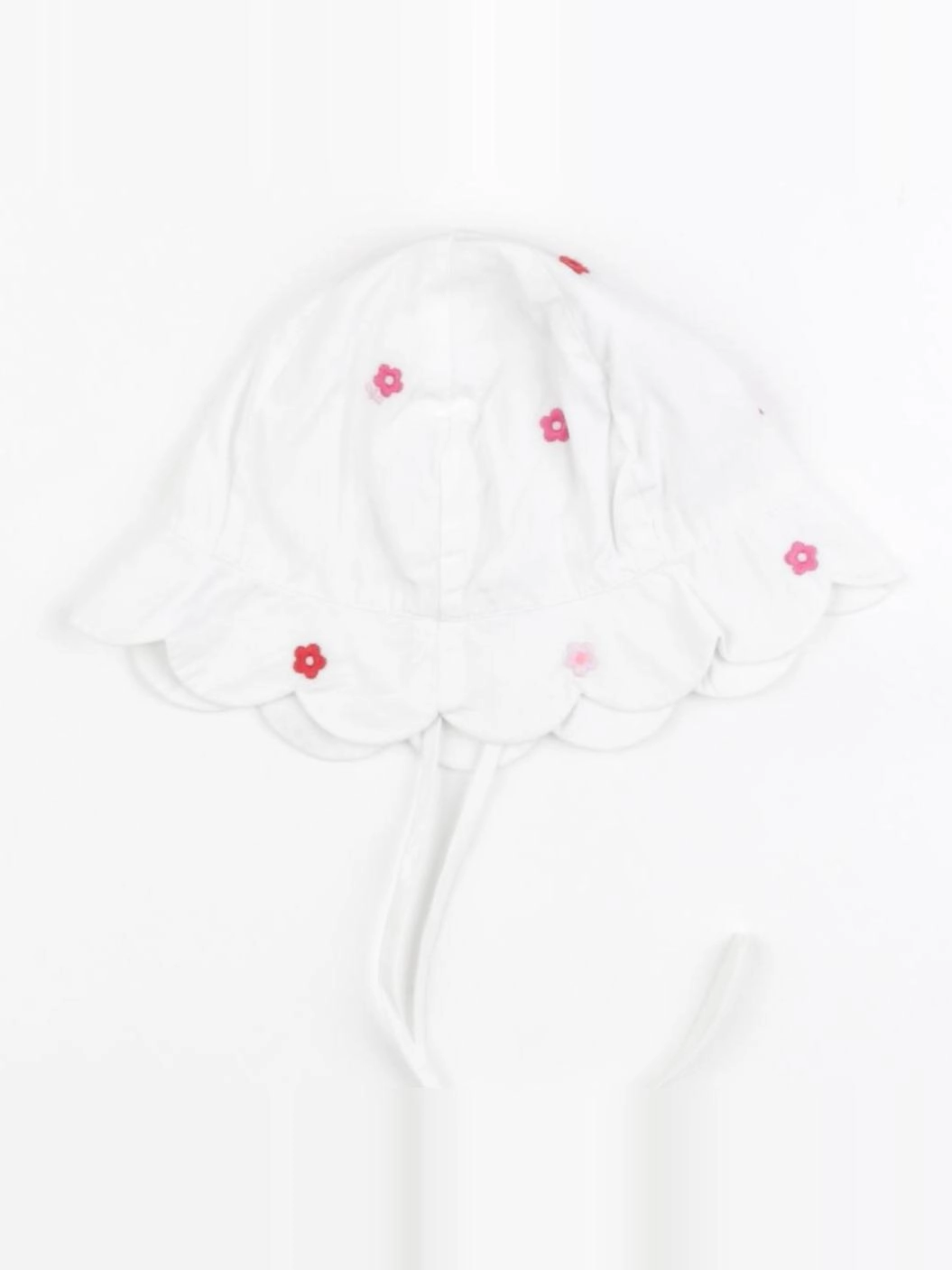 Jacadi - chapeau blanc - 6 mois