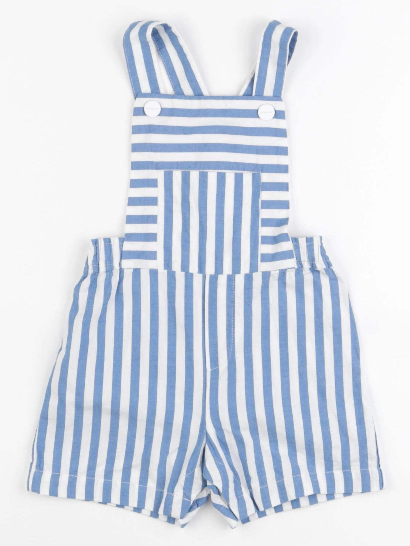 Jacadi - salopette blanc, bleu - 18 mois