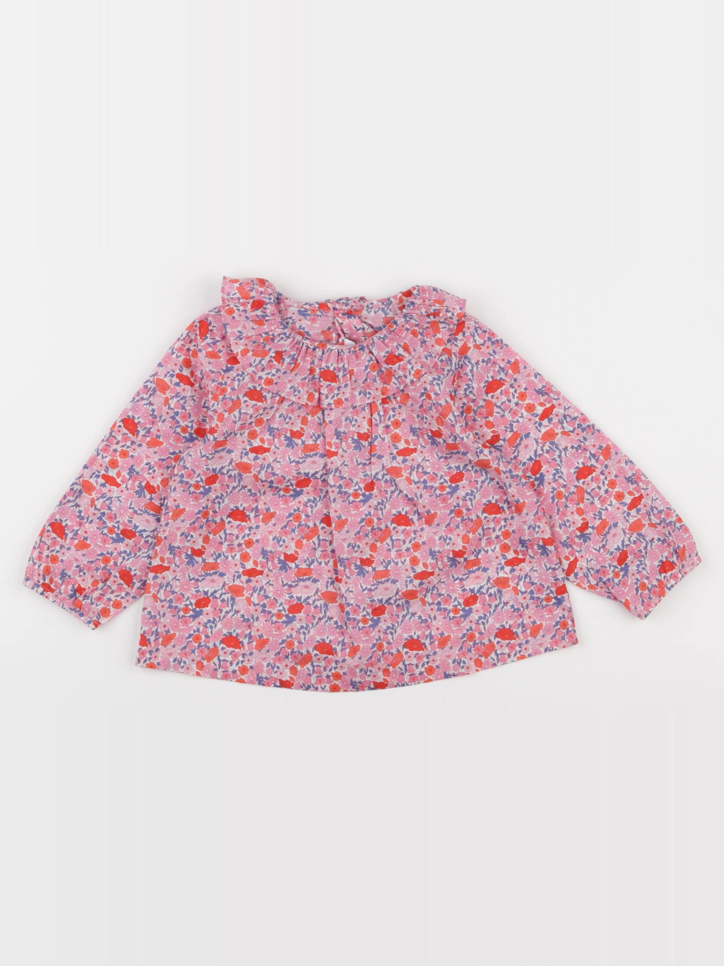 Jacadi - blouse liberty rose - 18 mois