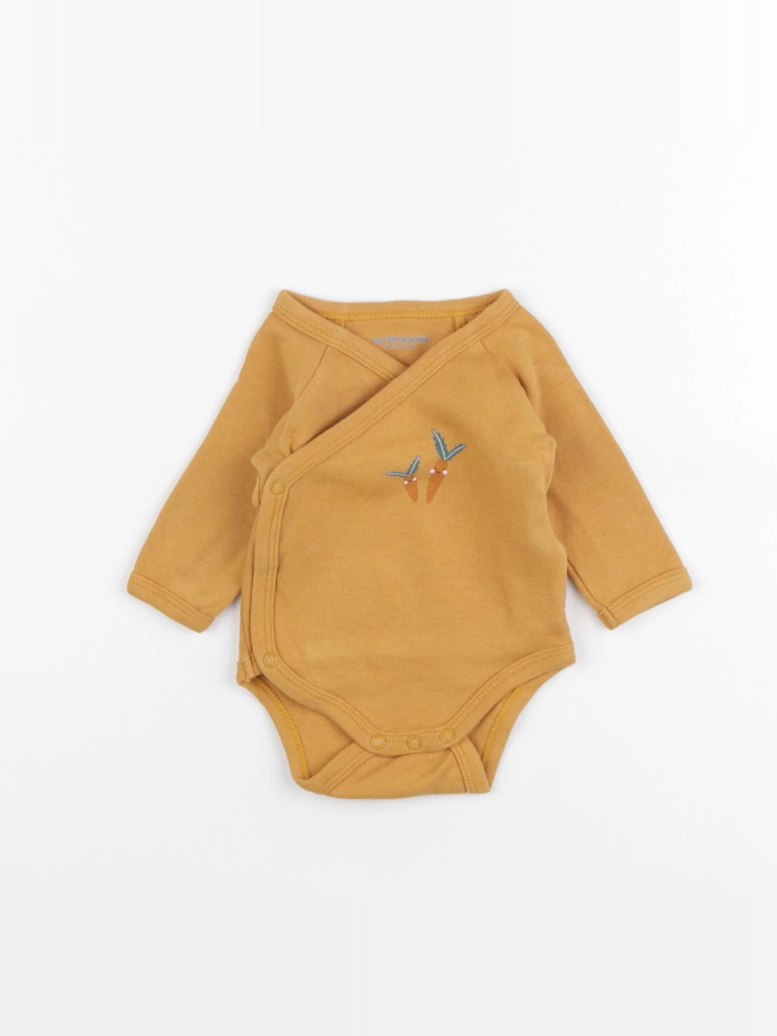 Vertbaudet - body jaune - 1 mois
