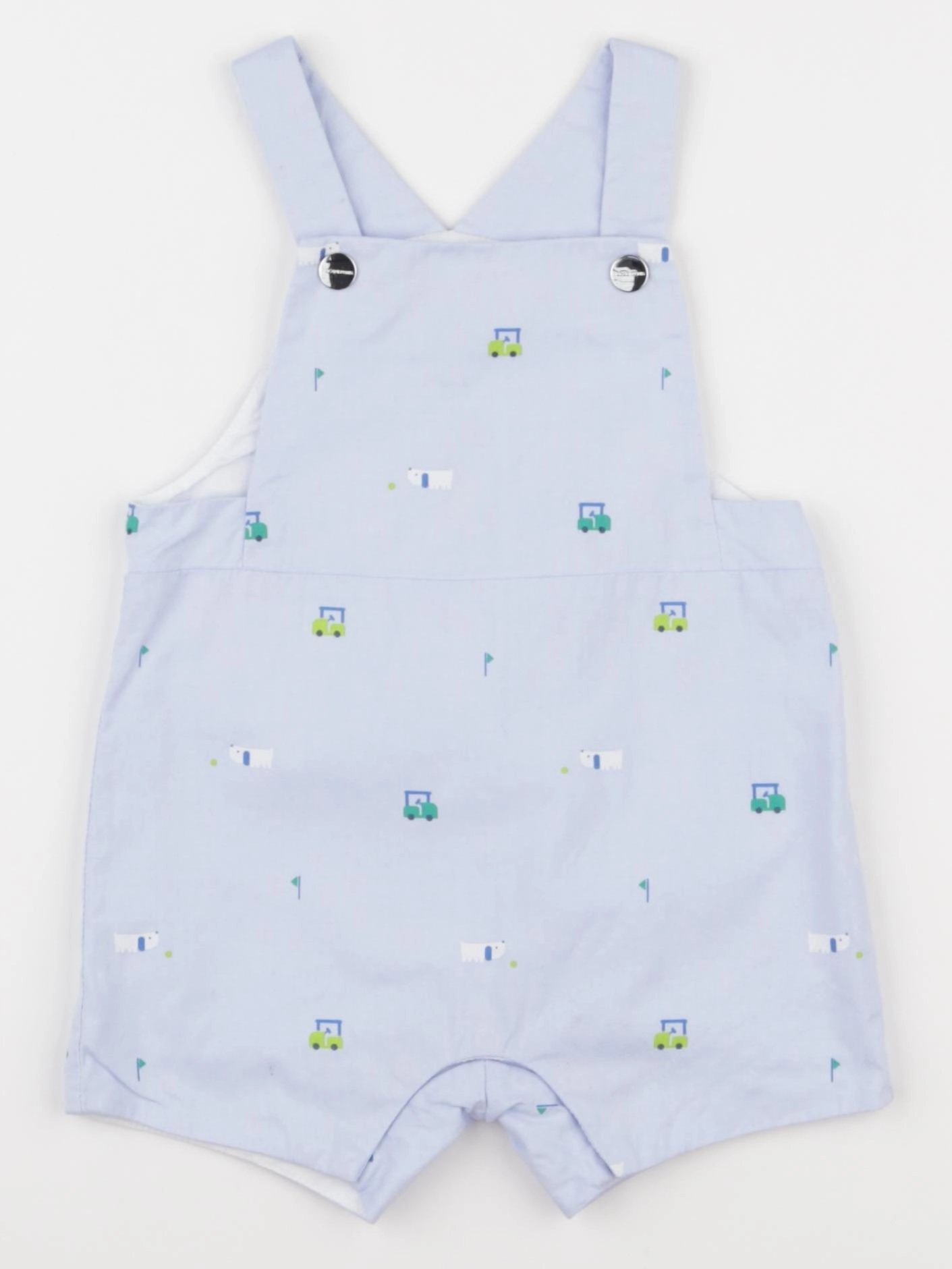 Jacadi - salopette bleu - 12 mois