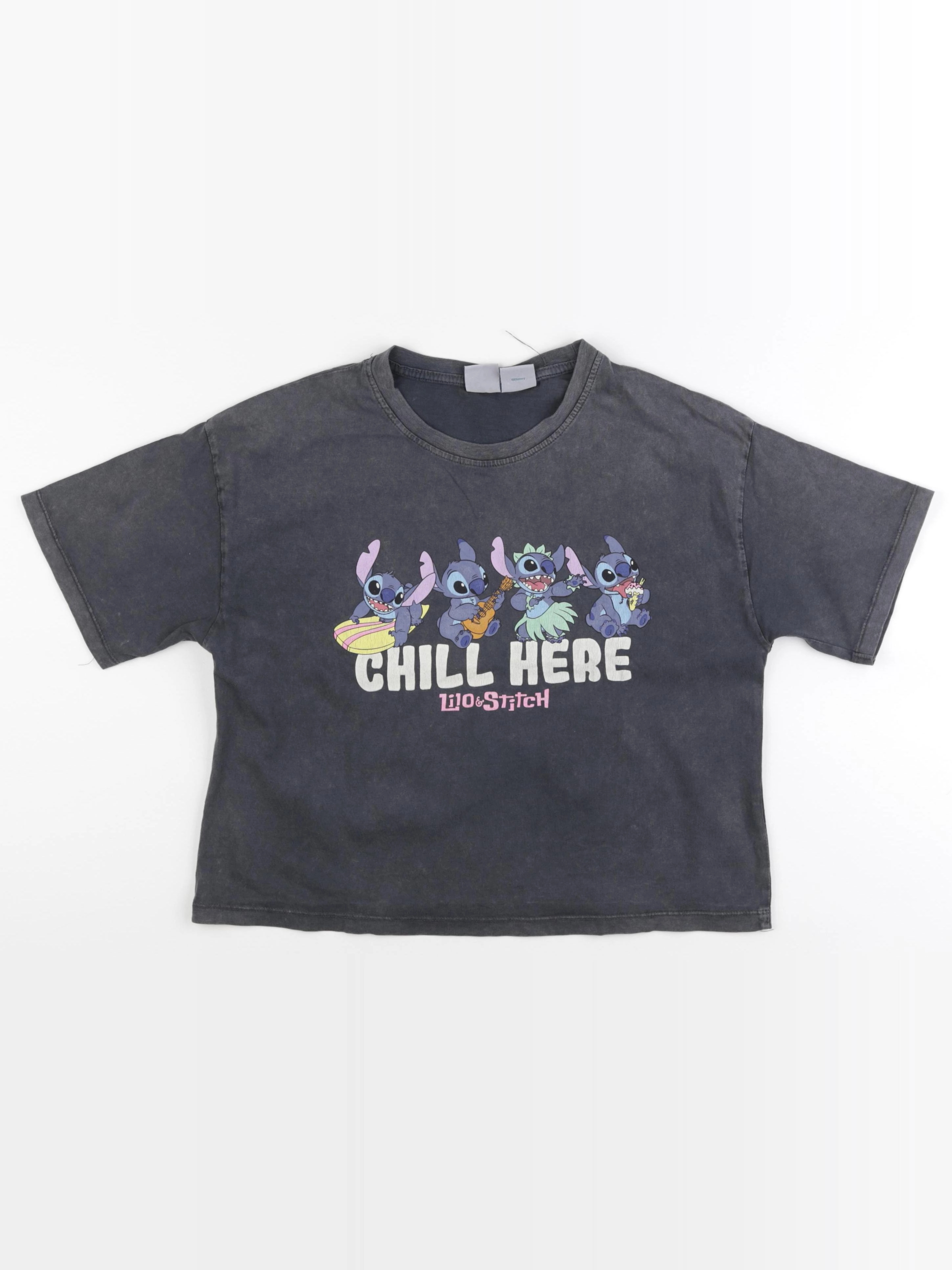Zara - tee-shirt gris - 11/12 ans