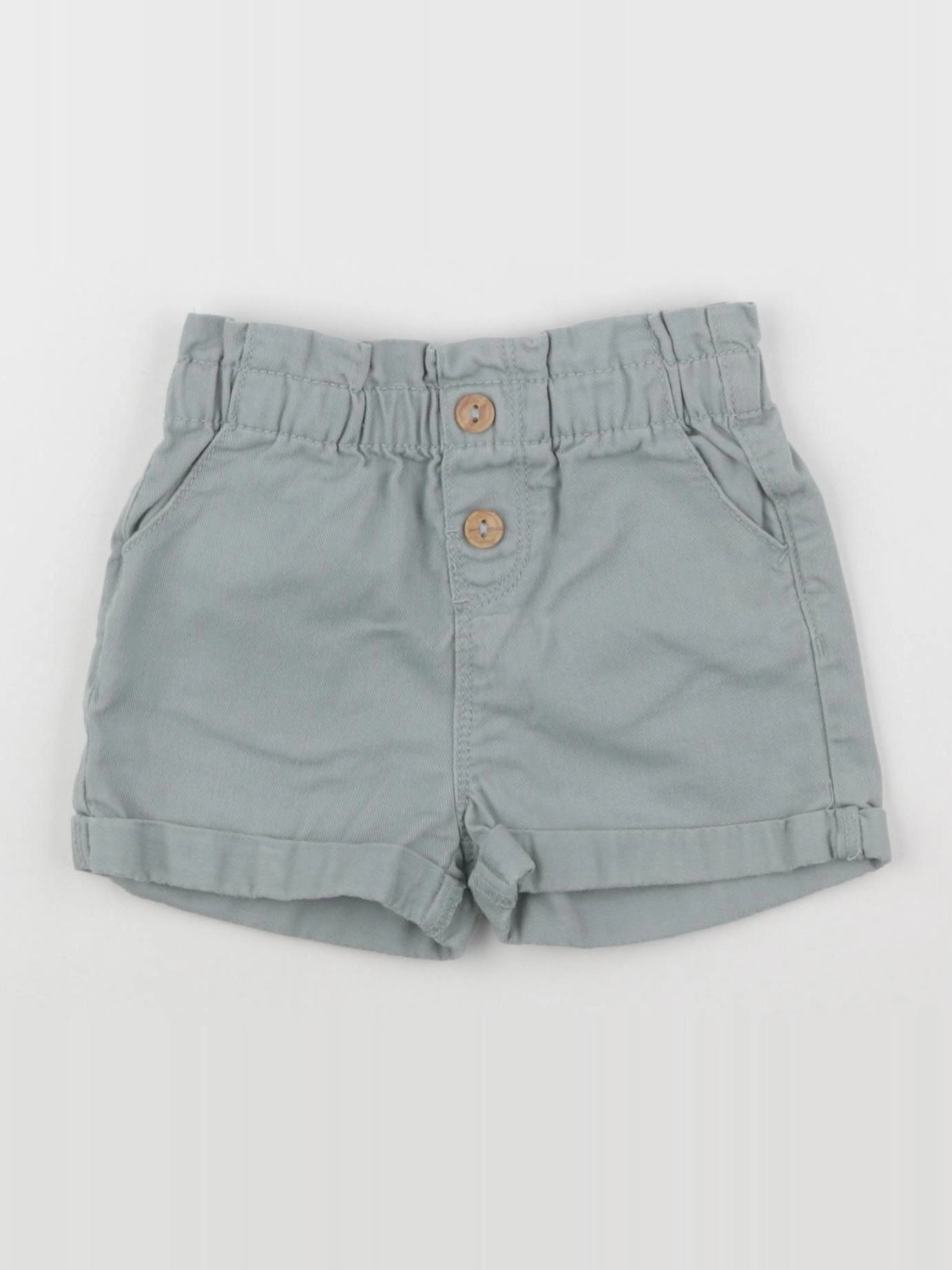 Vertbaudet - short vert - 18 mois