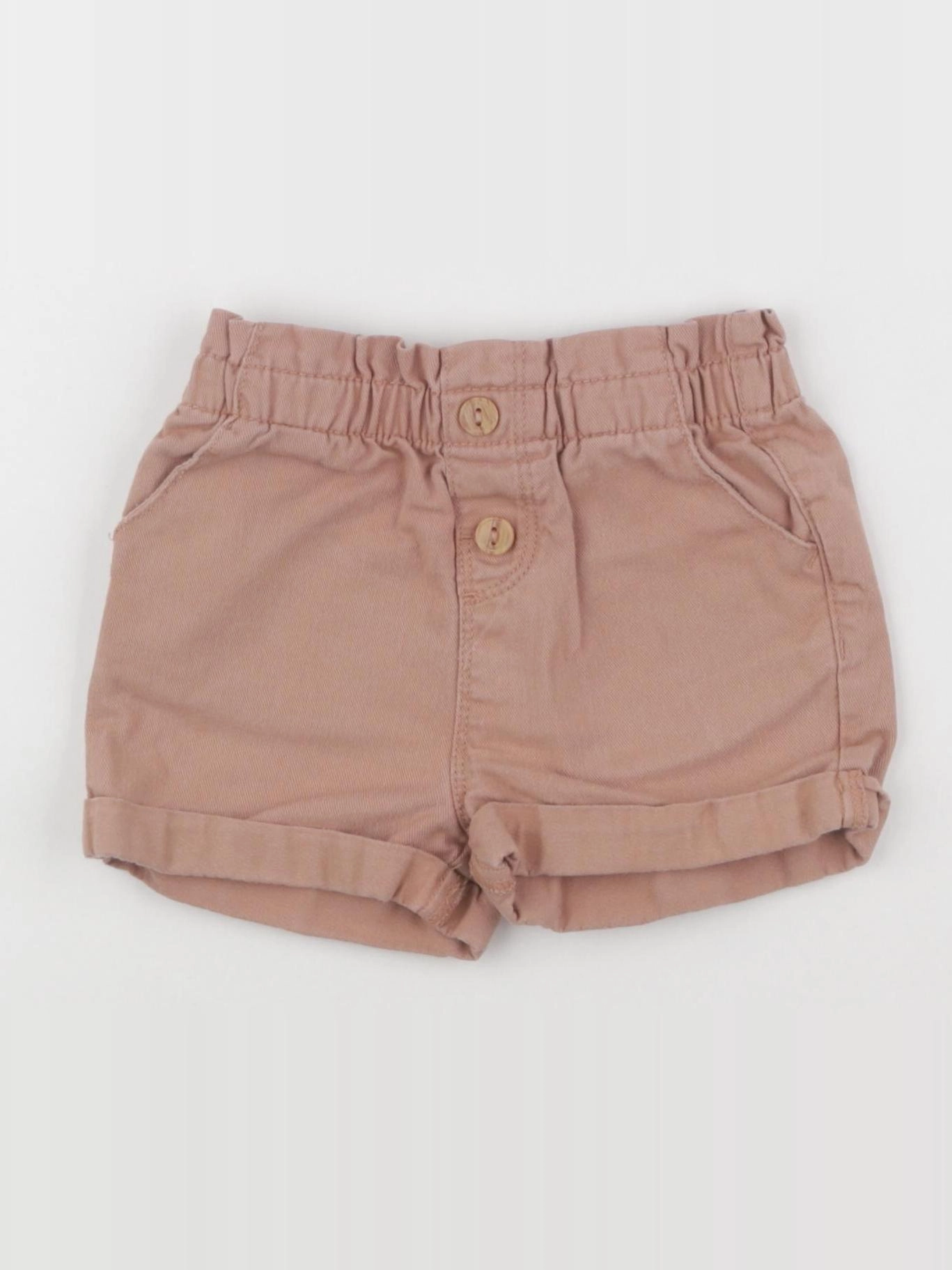 Vertbaudet - short rose - 24 mois