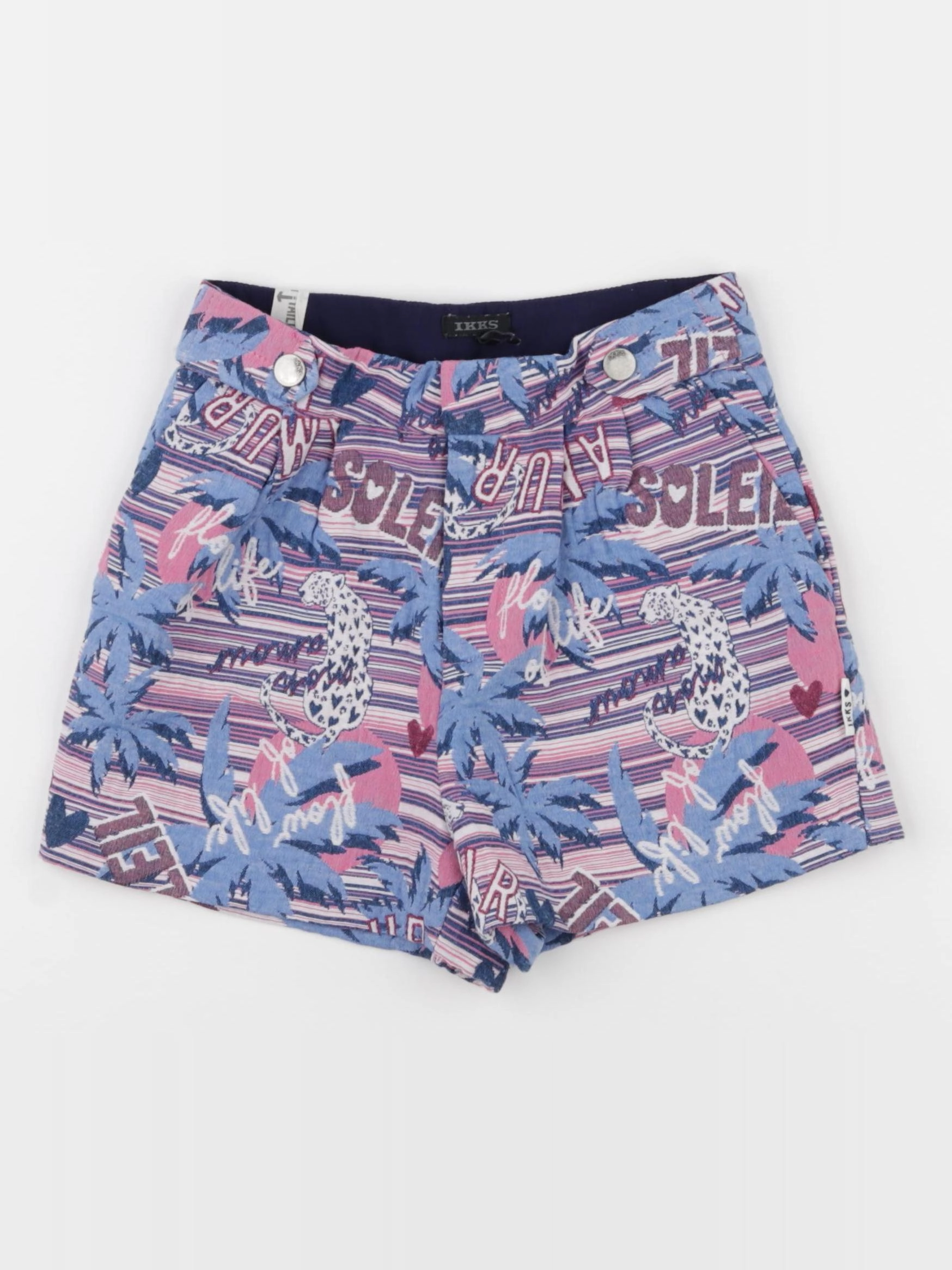 IKKS - short rose - 6 ans