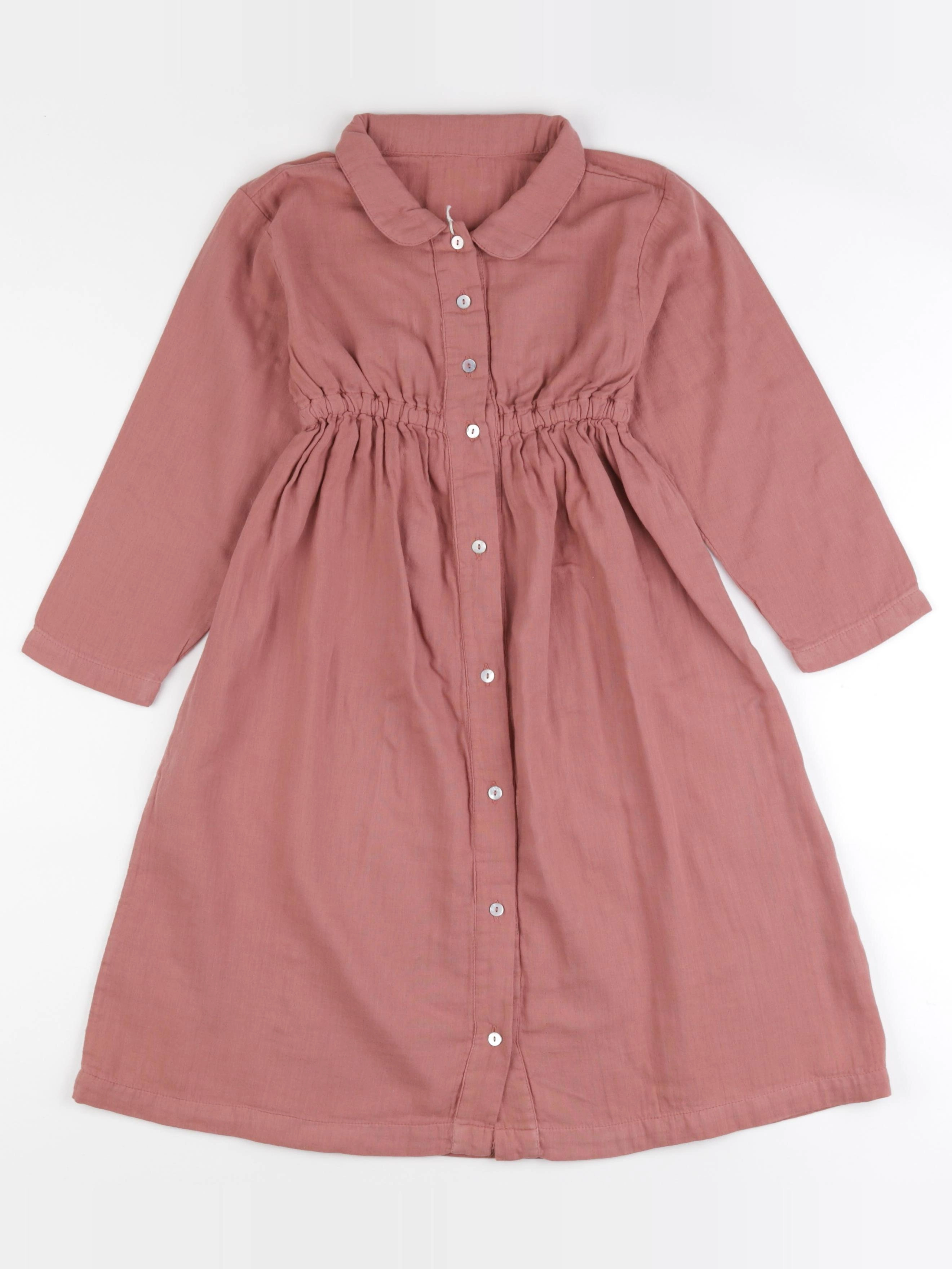 Poudre Organic - robe rose - 6 ans