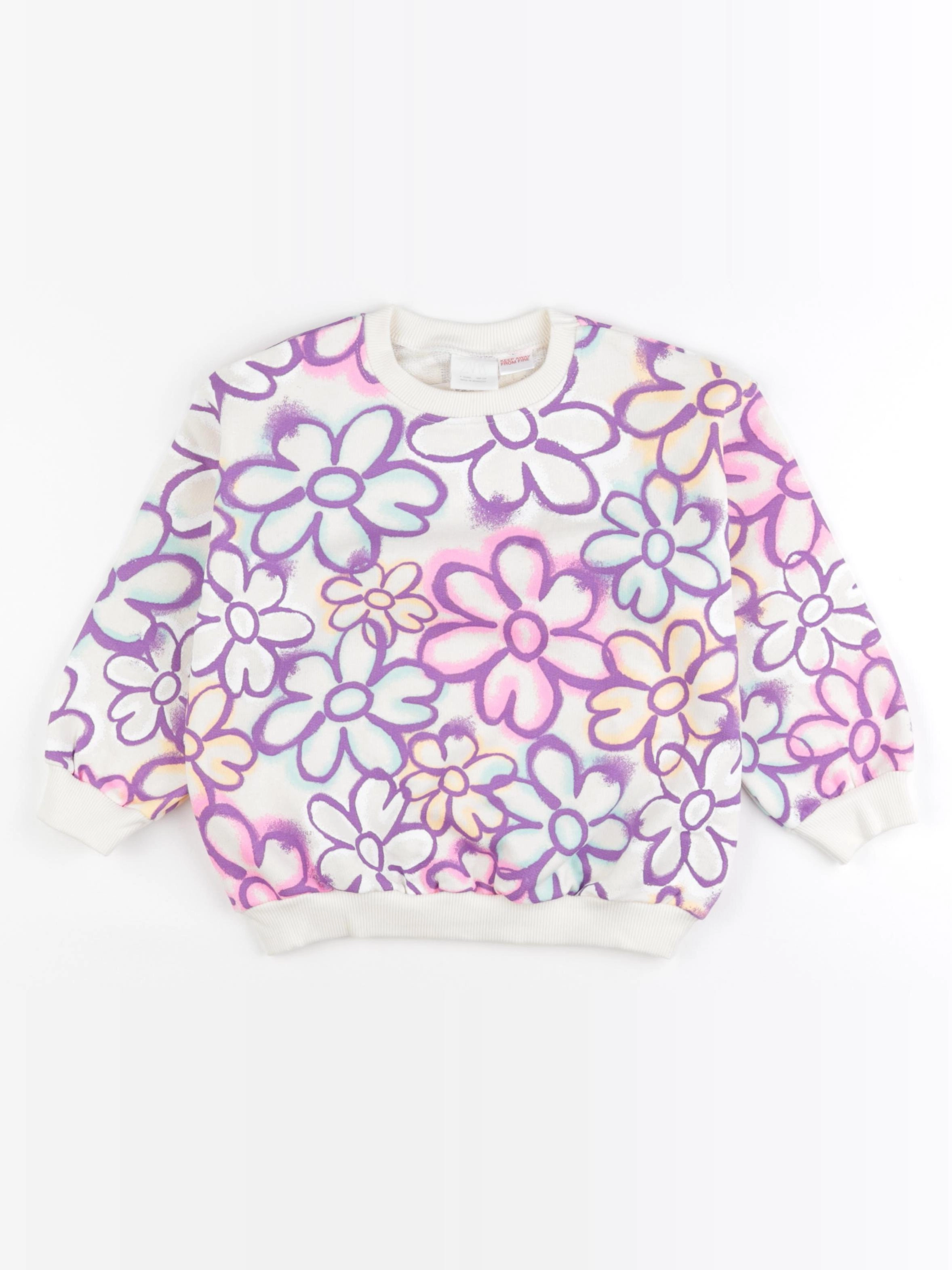 Zara - sweat multicolore - 4 ans