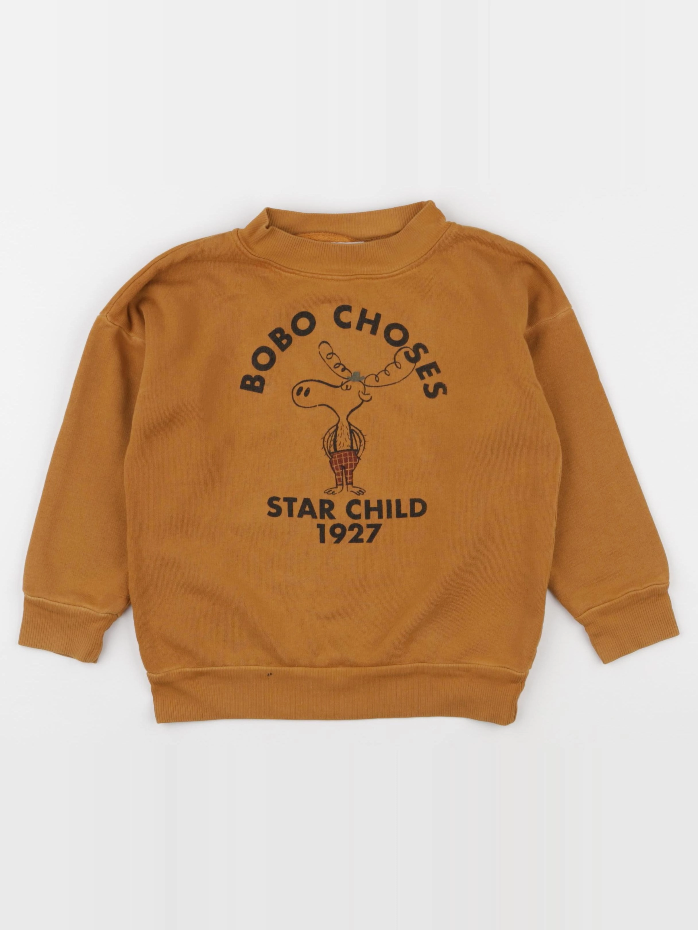 Bobo Choses - sweat marron - 4/5 ans