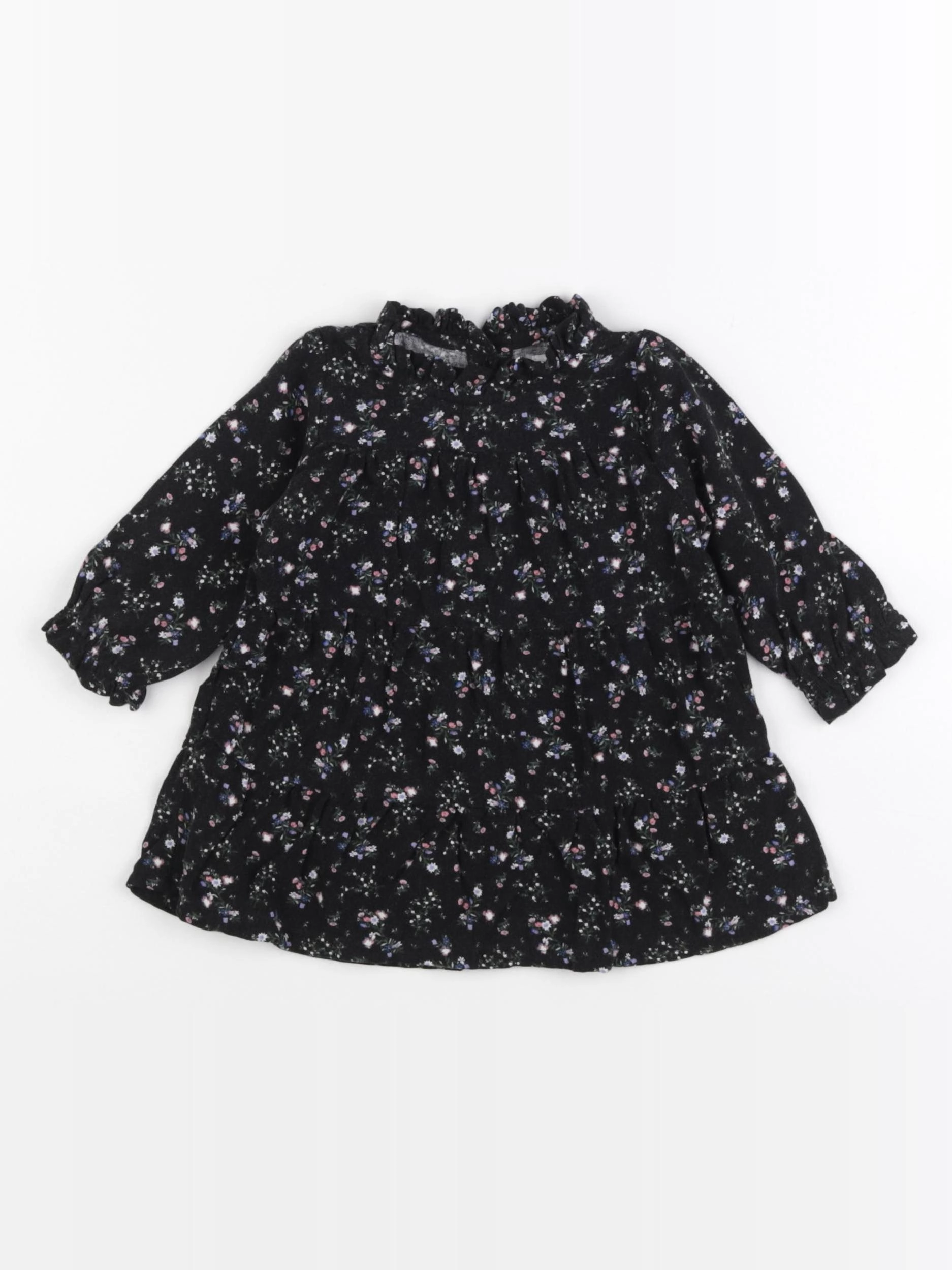 Vertbaudet - robe noir - 6 mois