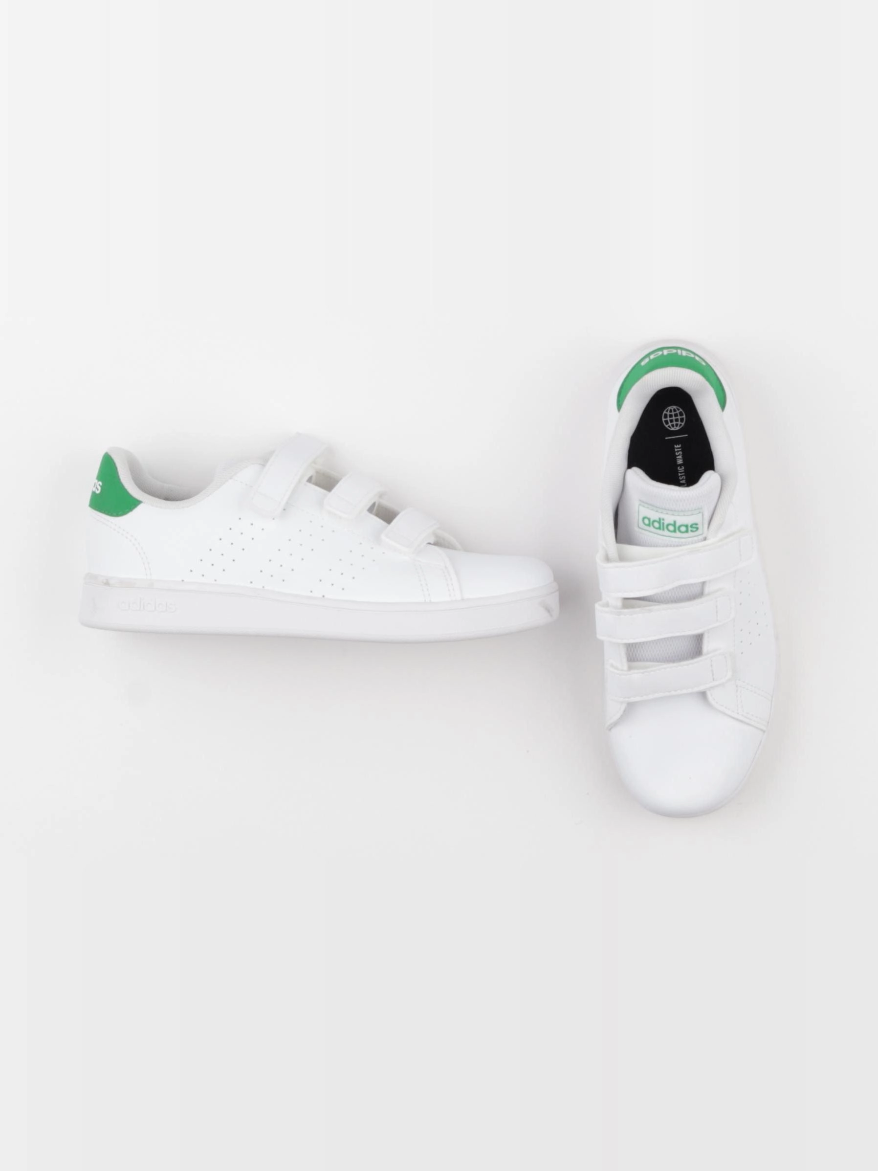Adidas - baskets blanc - pointure 34