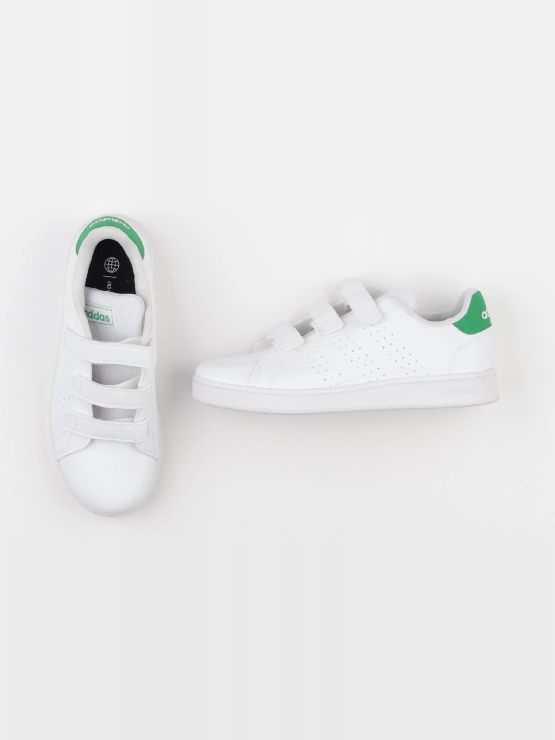 Adidas - baskets blanc - pointure 34