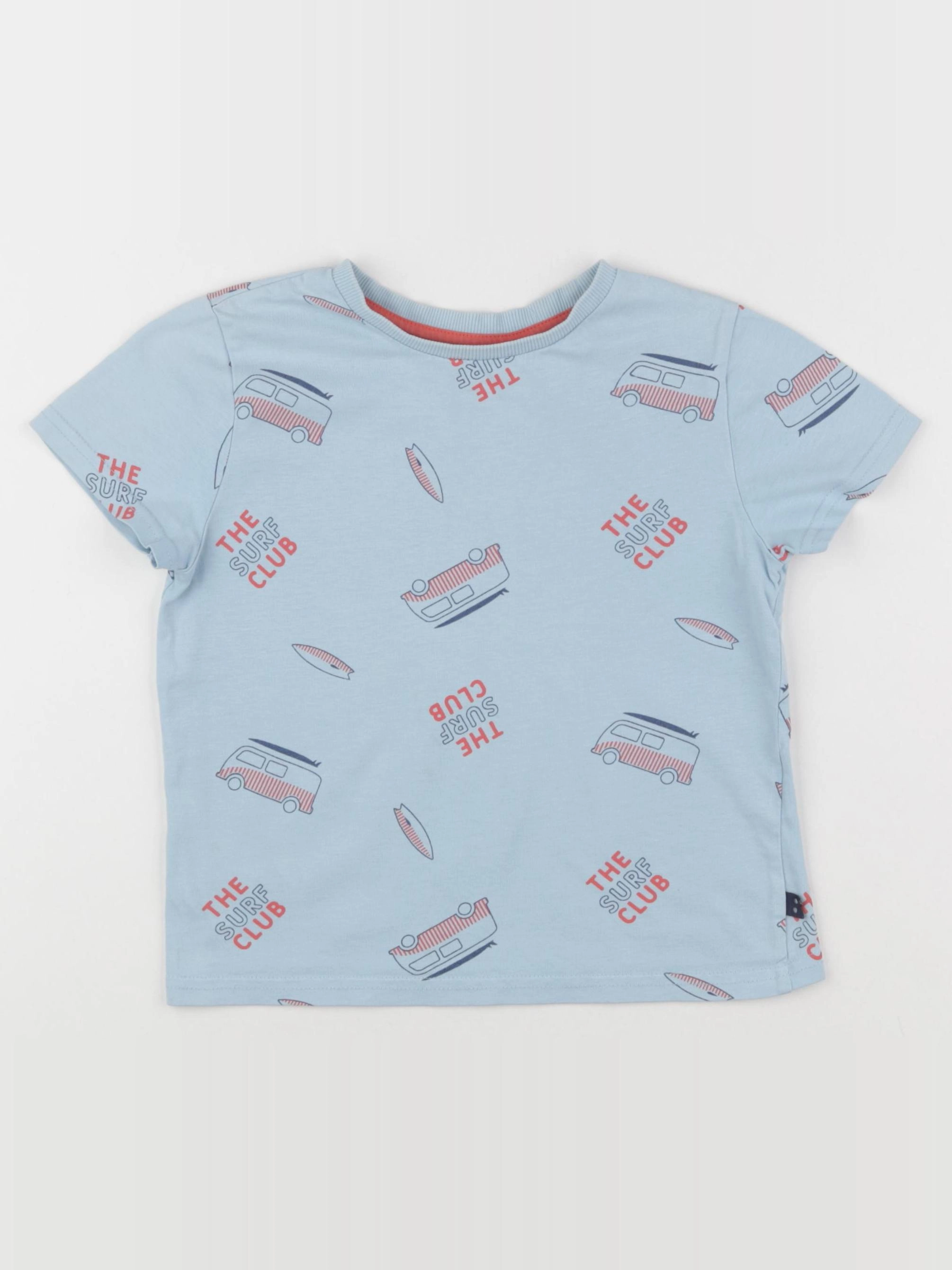 Okaidi - tee-shirt bleu - 5 ans