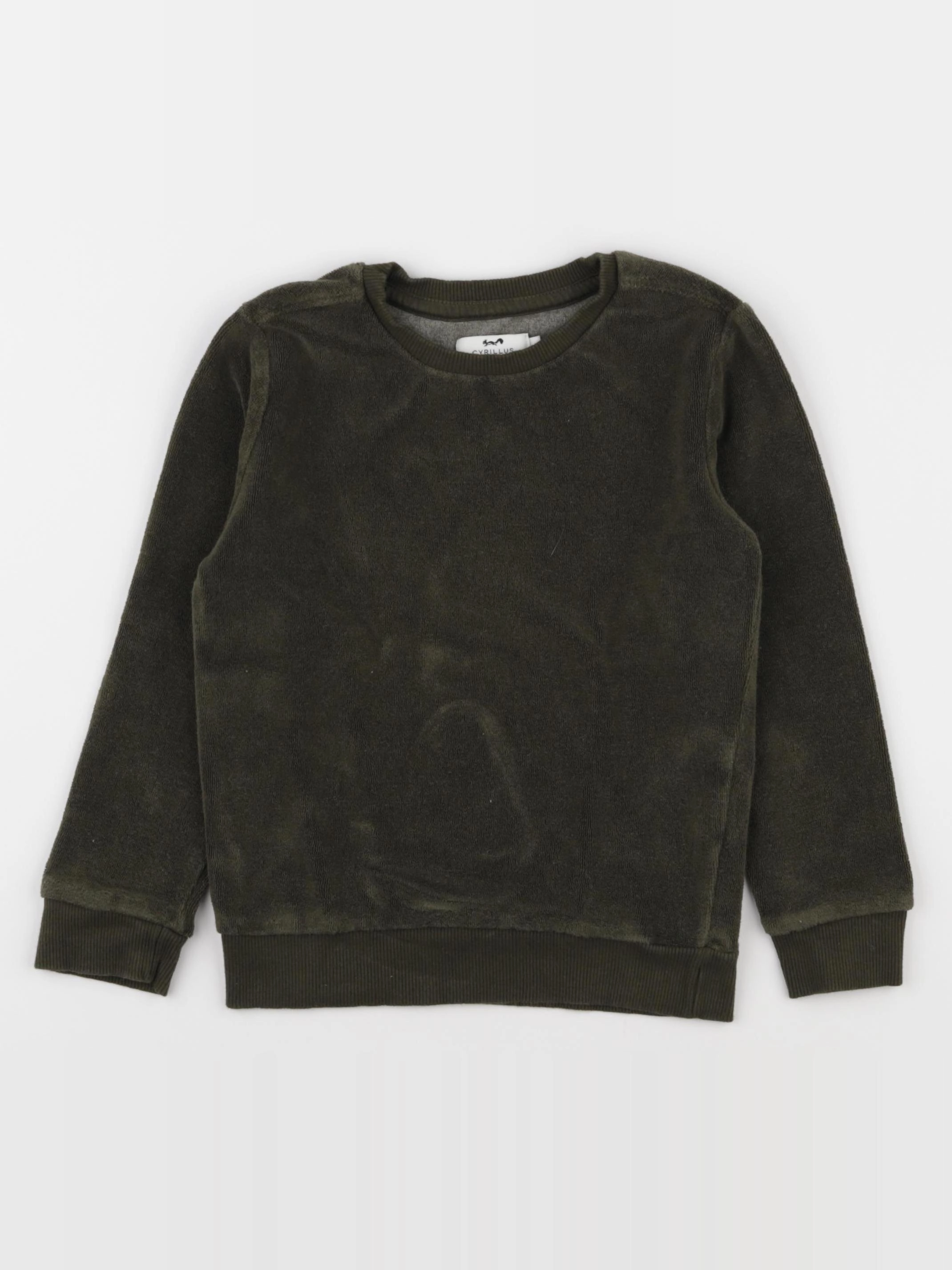 Cyrillus - sweat vert - 6 ans