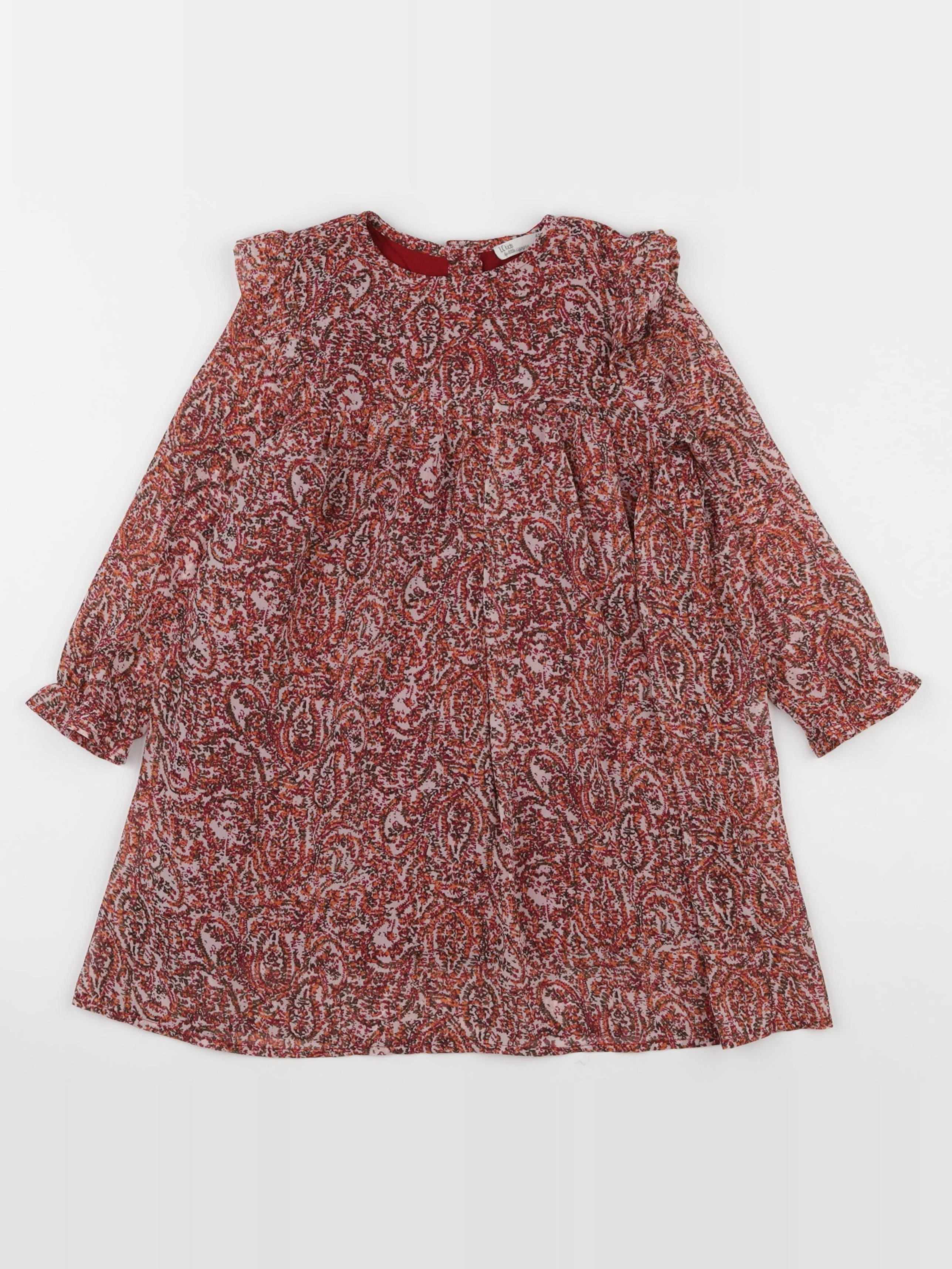 Little Cigogne - robe multicolore - 4 ans