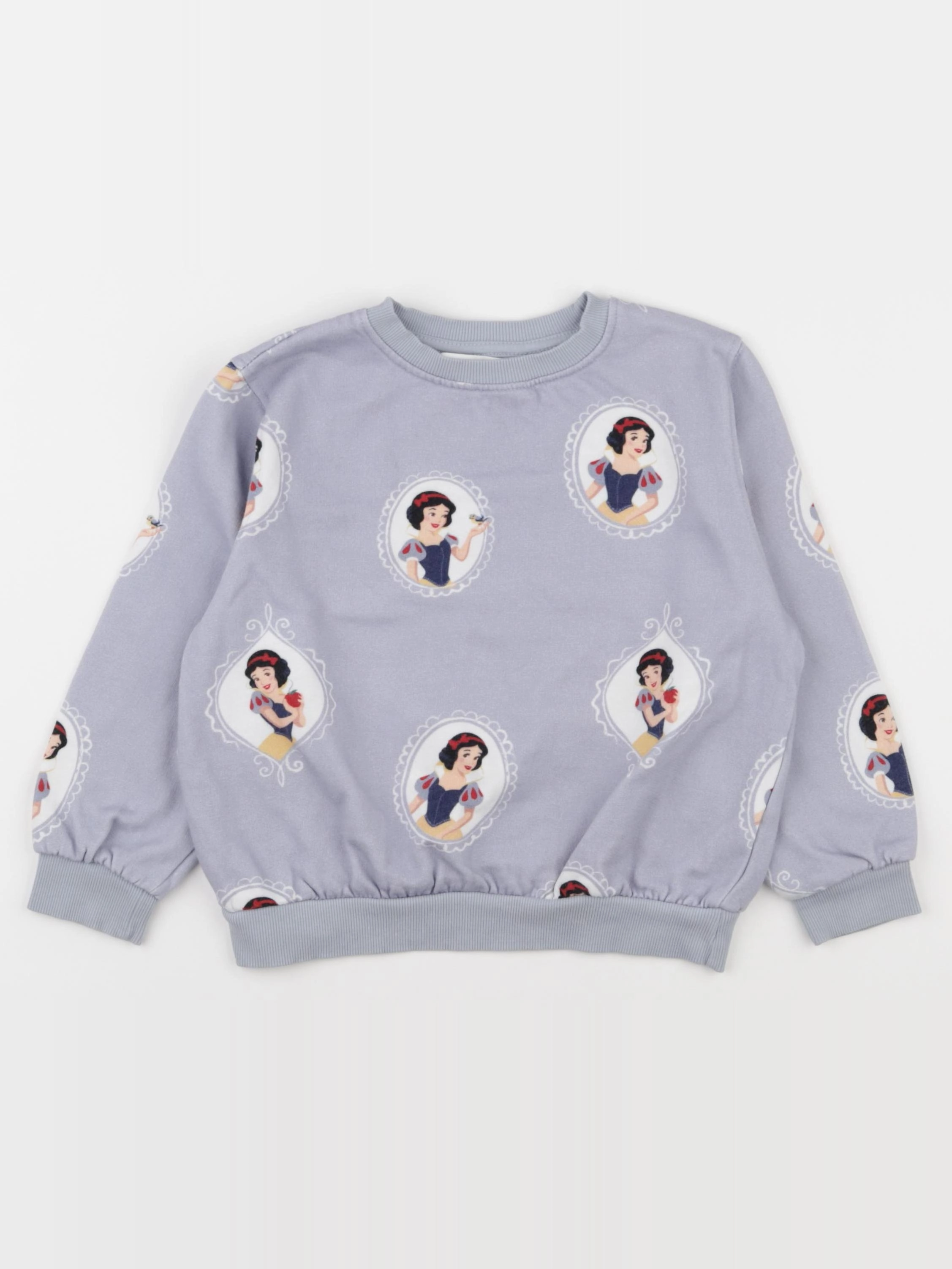 H&M - sweat violet - 4/6 ans