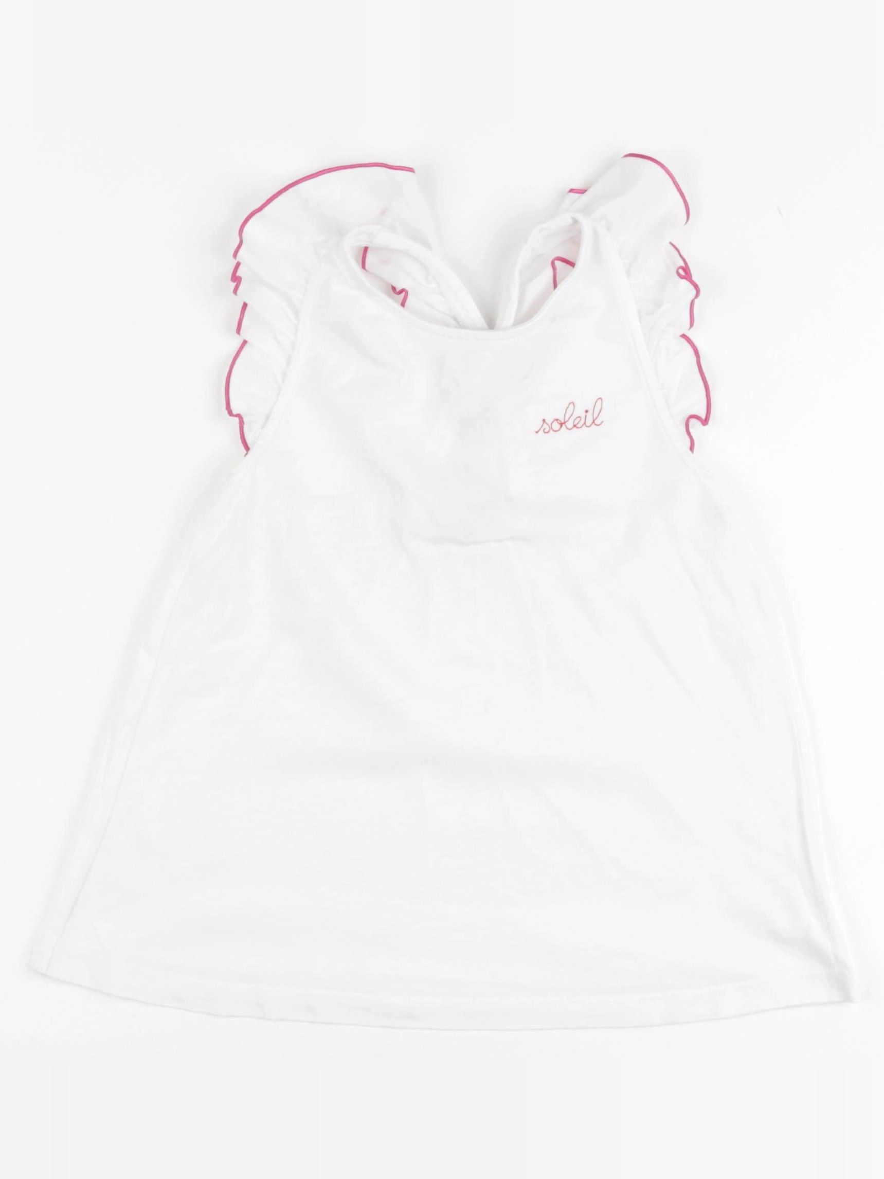 Jacadi - débardeur blanc - 8 ans