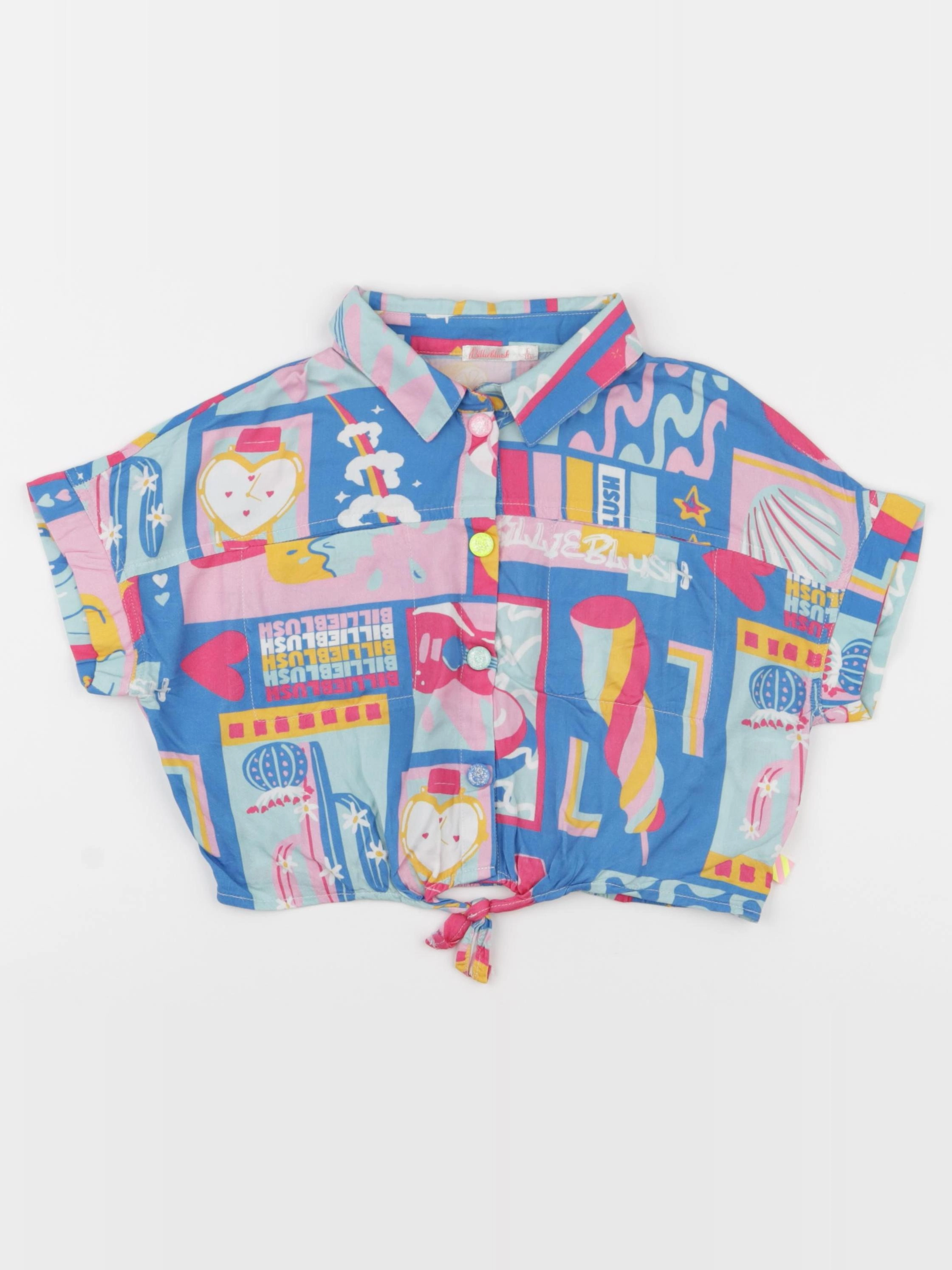 Billie Blush - chemise multicolore - 6 ans