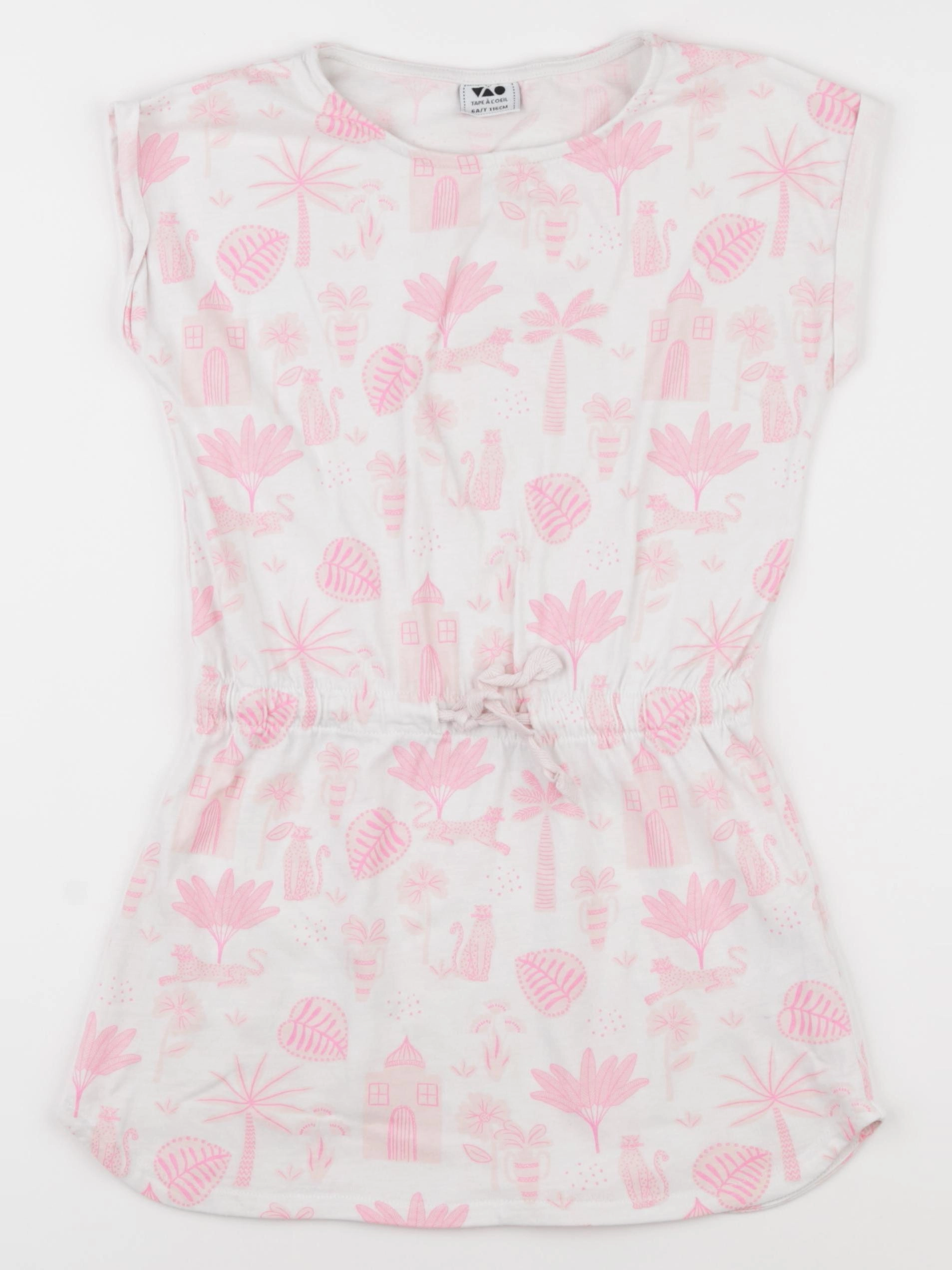 Tape à l'oeil - robe blanc - 6 ans