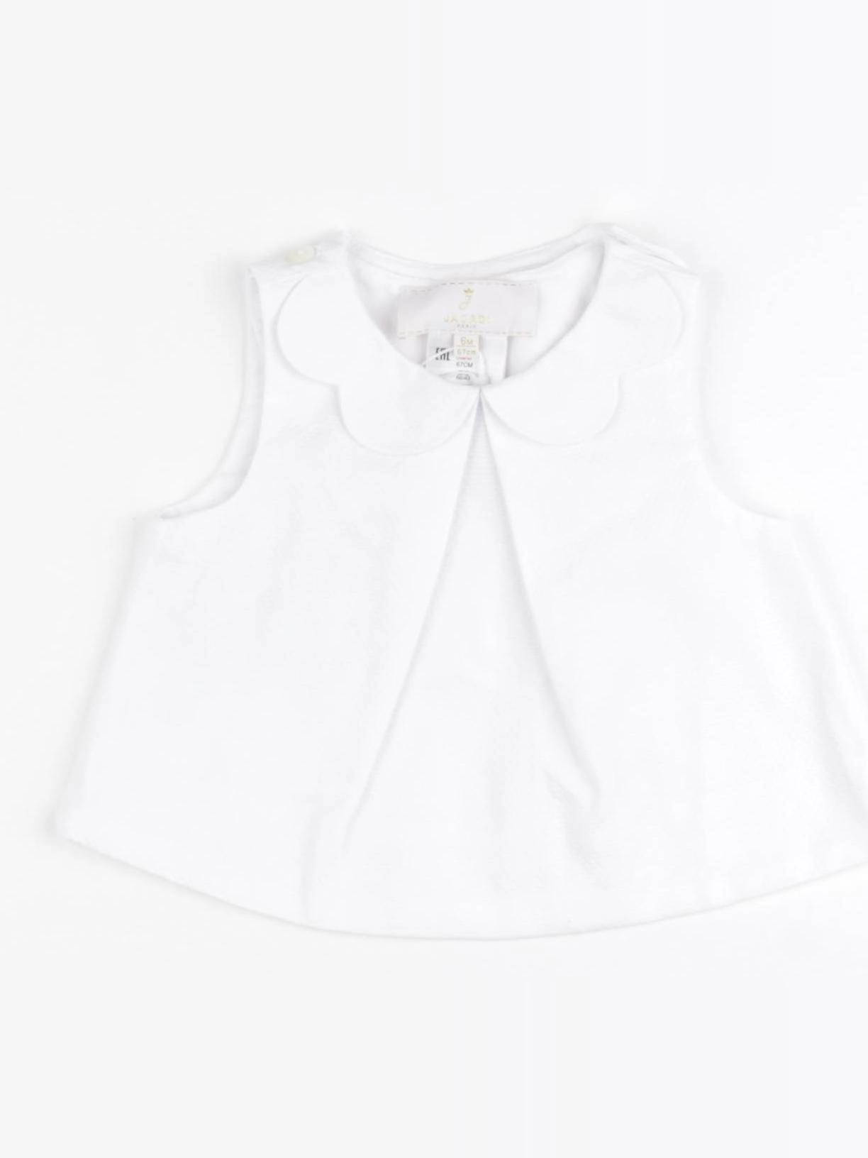 Jacadi - blouse blanc - 6 mois