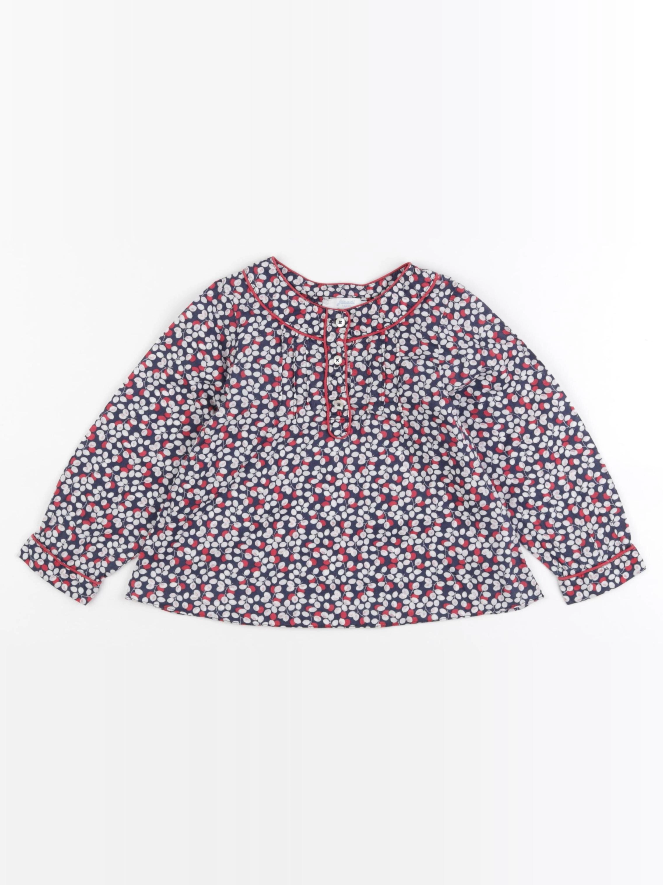 Jacadi - blouse multicolore - 24 mois