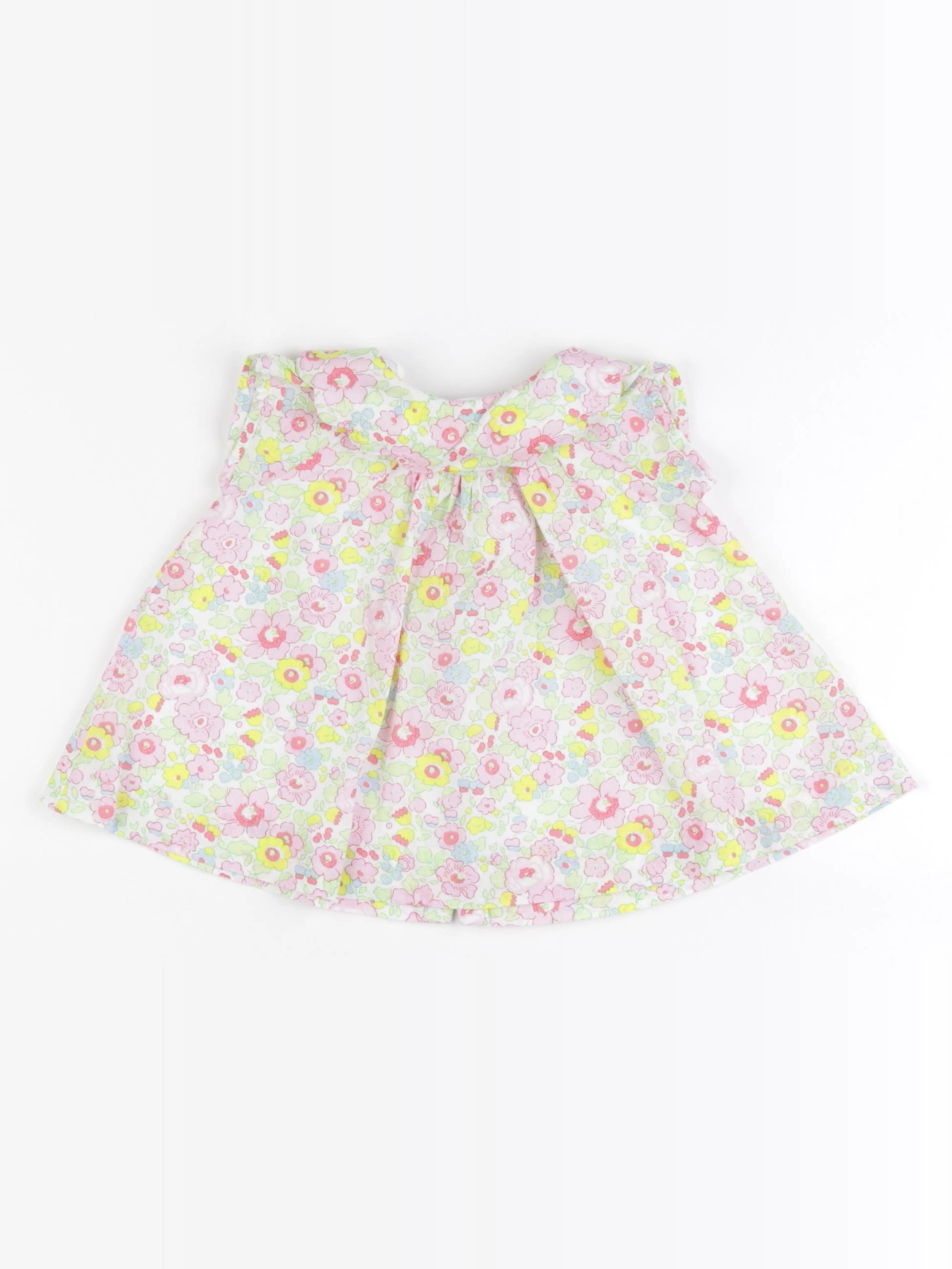 Jacadi - robe liberty multicolore - 3 mois