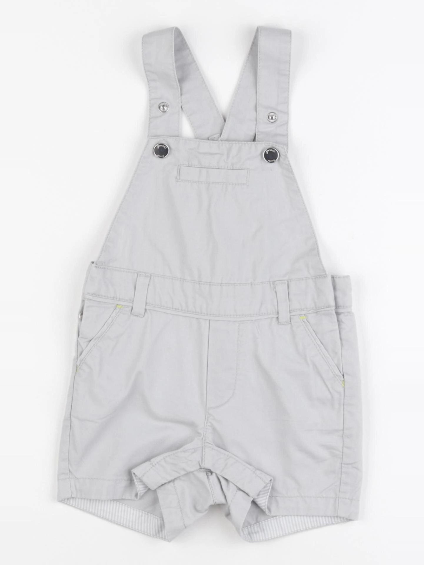 Jacadi - salopette gris - 12 mois