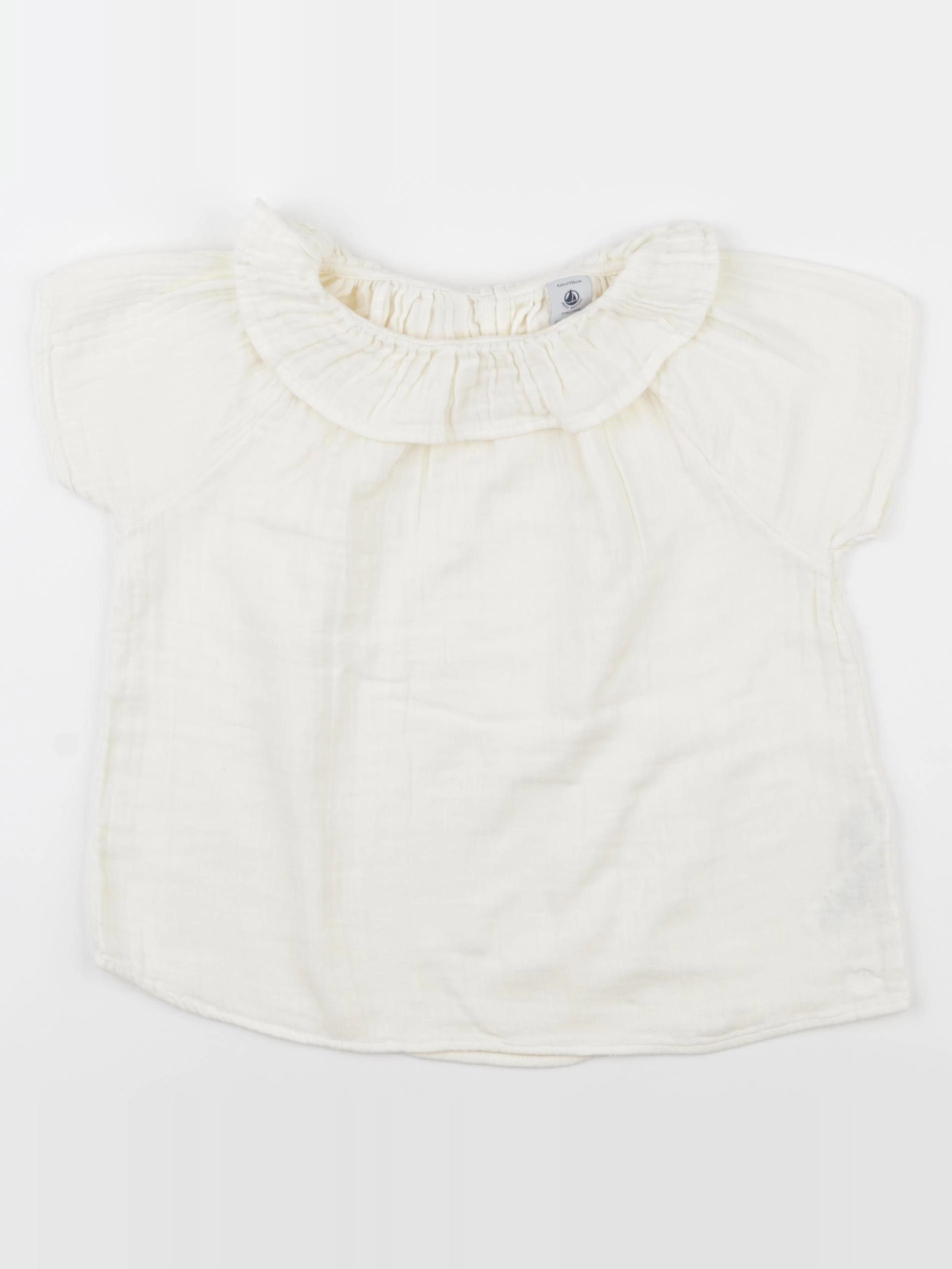 Petit Bateau - blouse beige - 6 ans