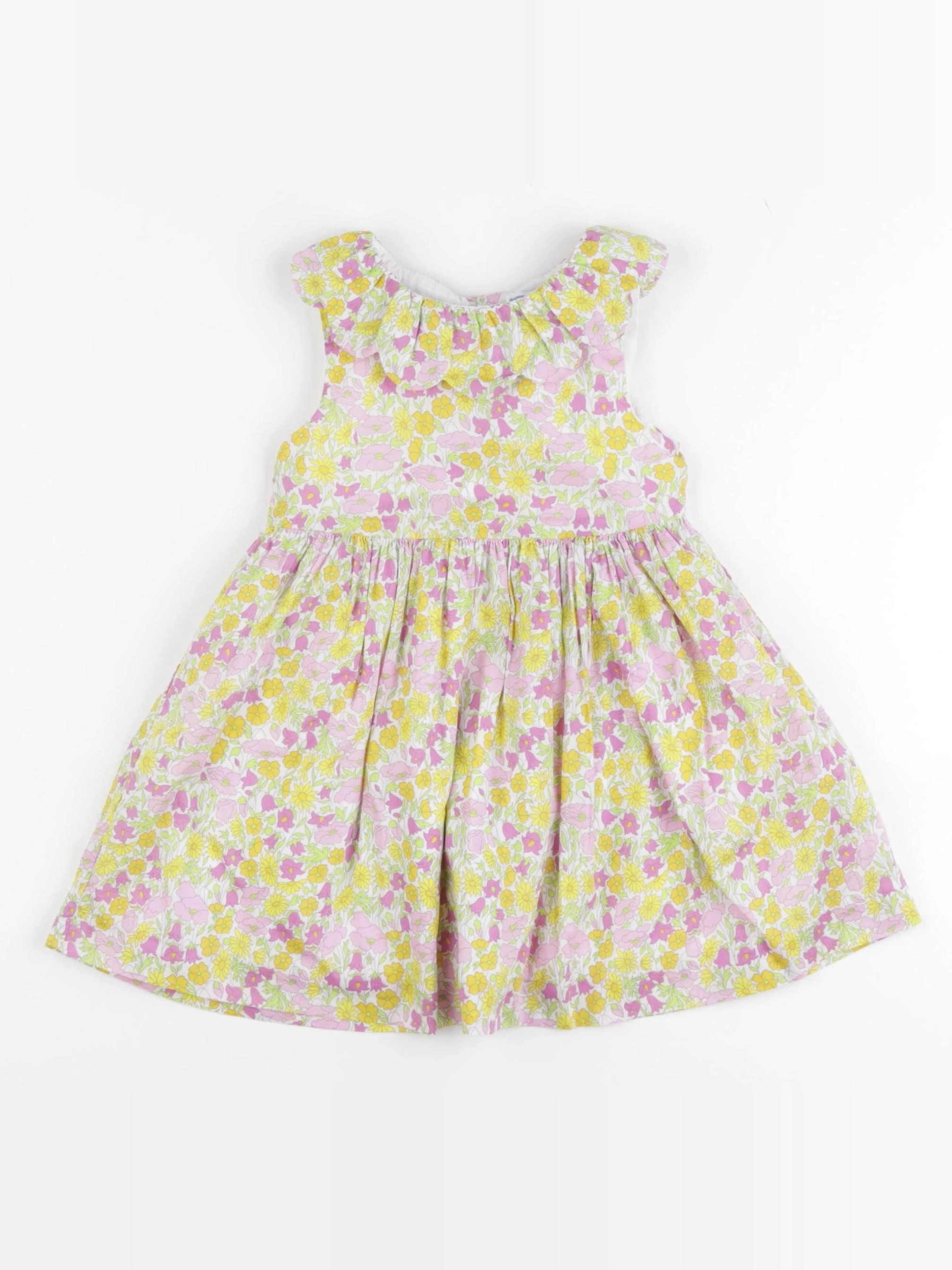 Jacadi - robe liberty multicolore - 24 mois