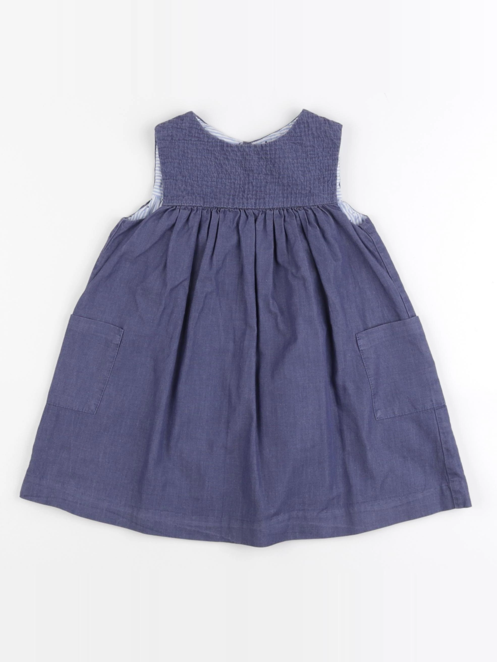 Jacadi - robe bleu - 24 mois