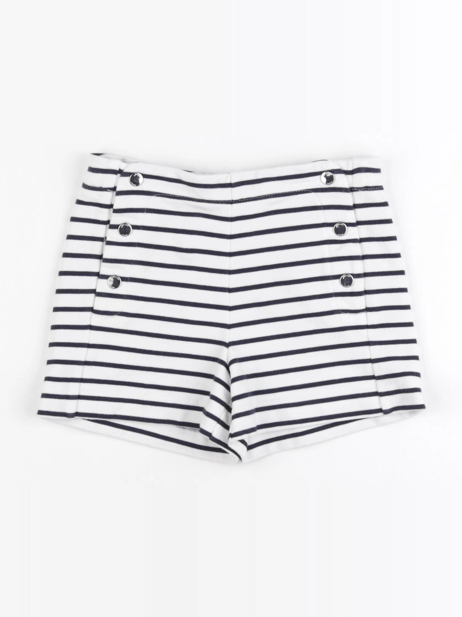 Jacadi - short blanc, bleu - 6 ans