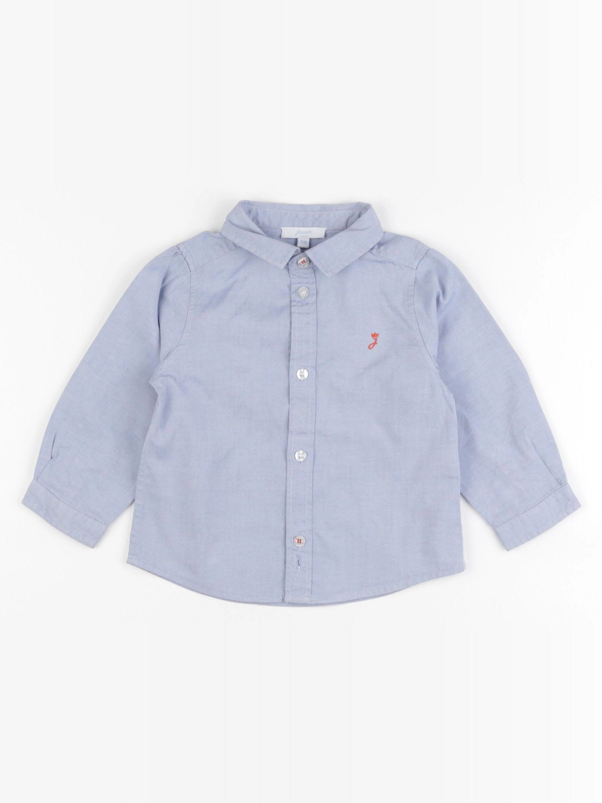 Jacadi - chemise bleu - 18 mois