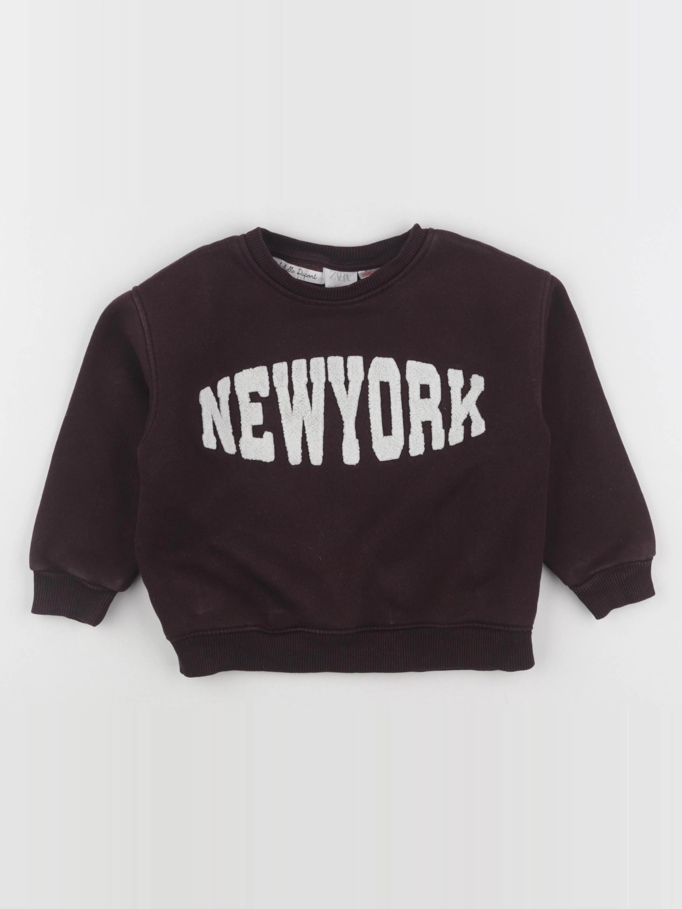 Zara - sweat violet - 3/4 ans