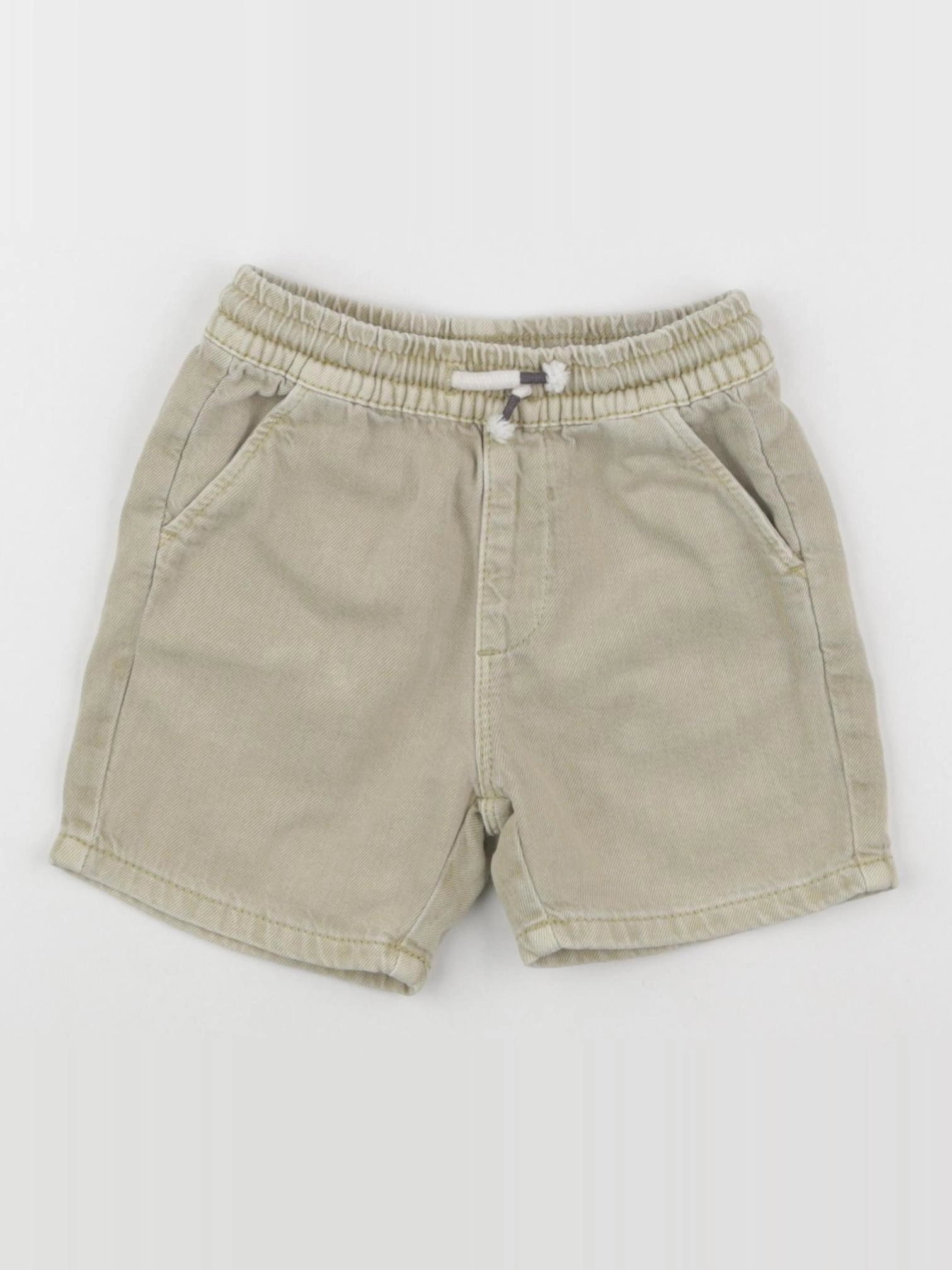 Zara - short vert - 9/12 mois