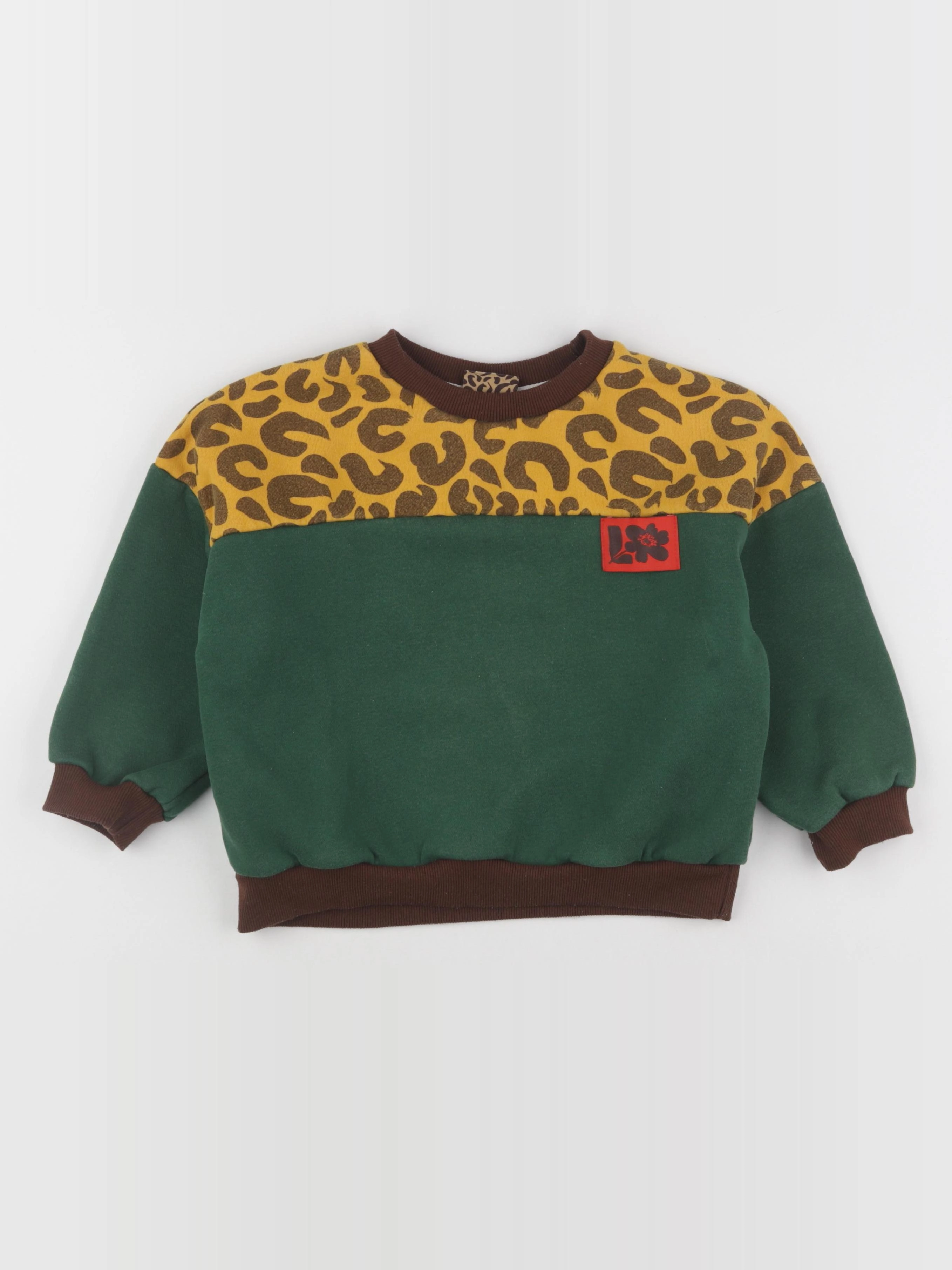 Gamin gamine X Make my Lemonade - sweat vert - 4 ans