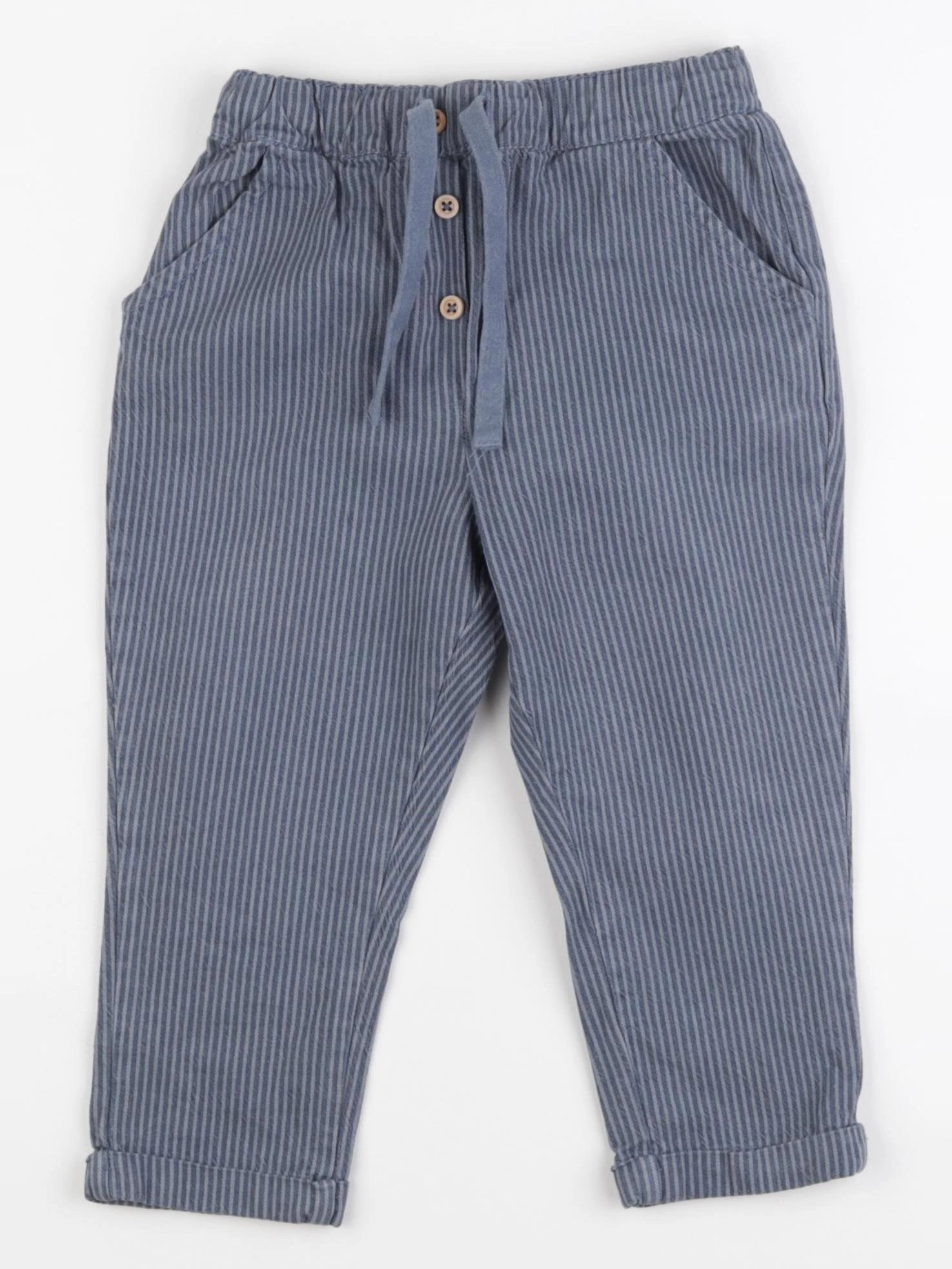 Boutchou - pantalon bleu - 24 mois