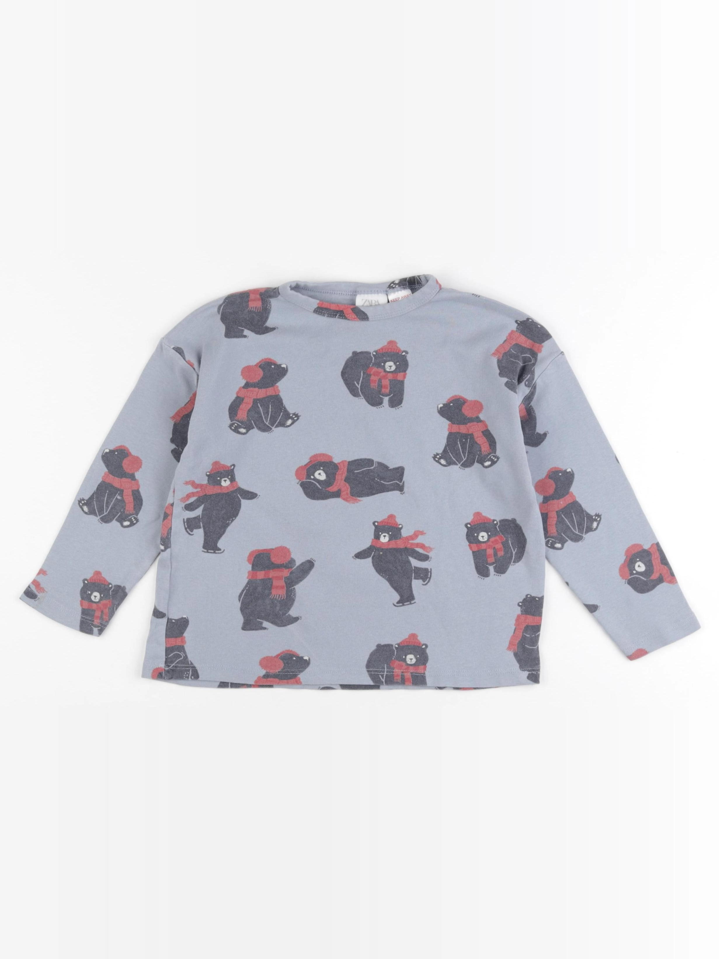Zara - tee-shirt multicolore - 3/4 ans