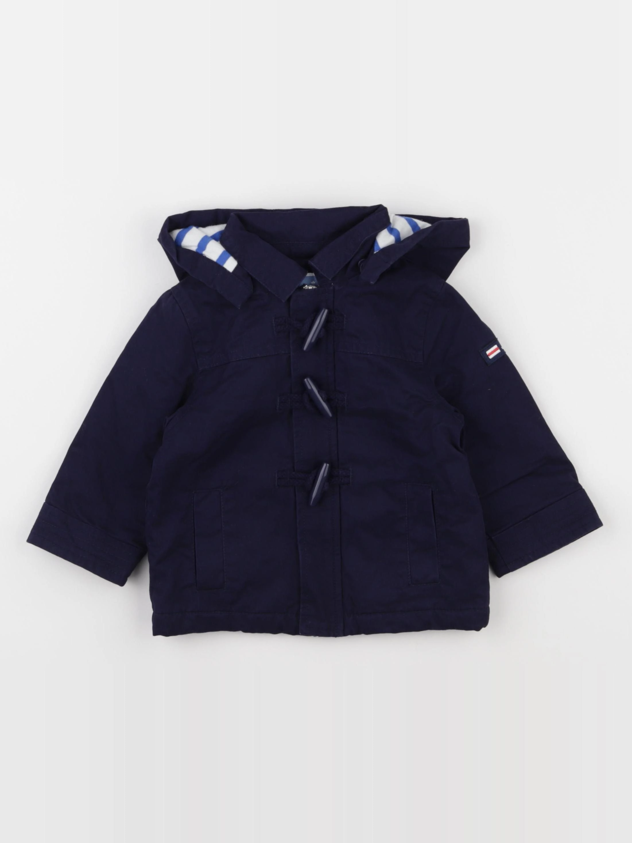 Jacadi - parka bleu - 12 mois