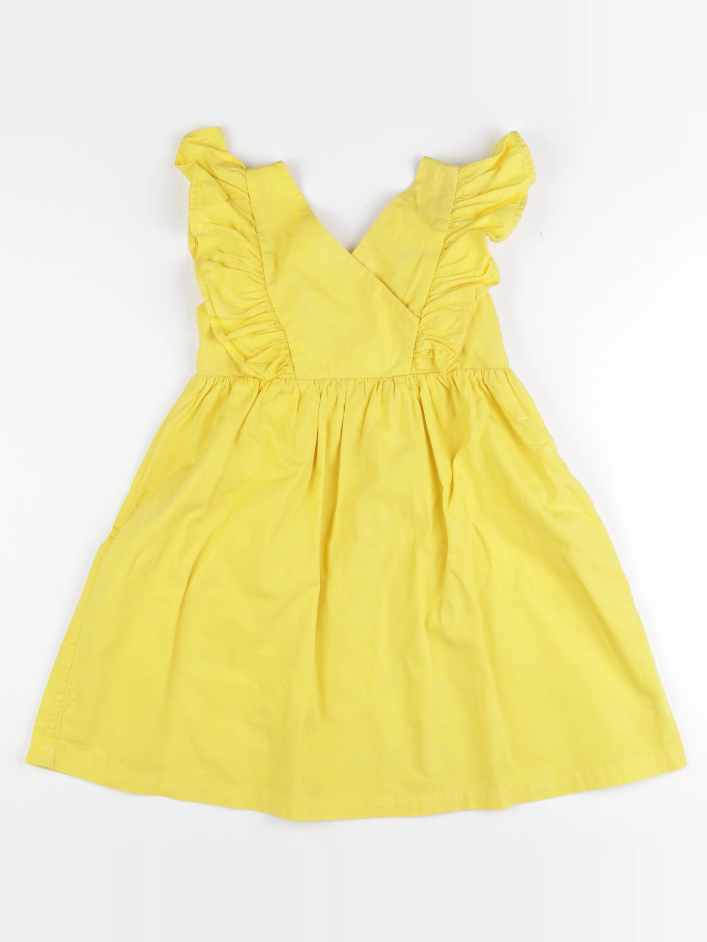 Vertbaudet - robe jaune - 6 ans
