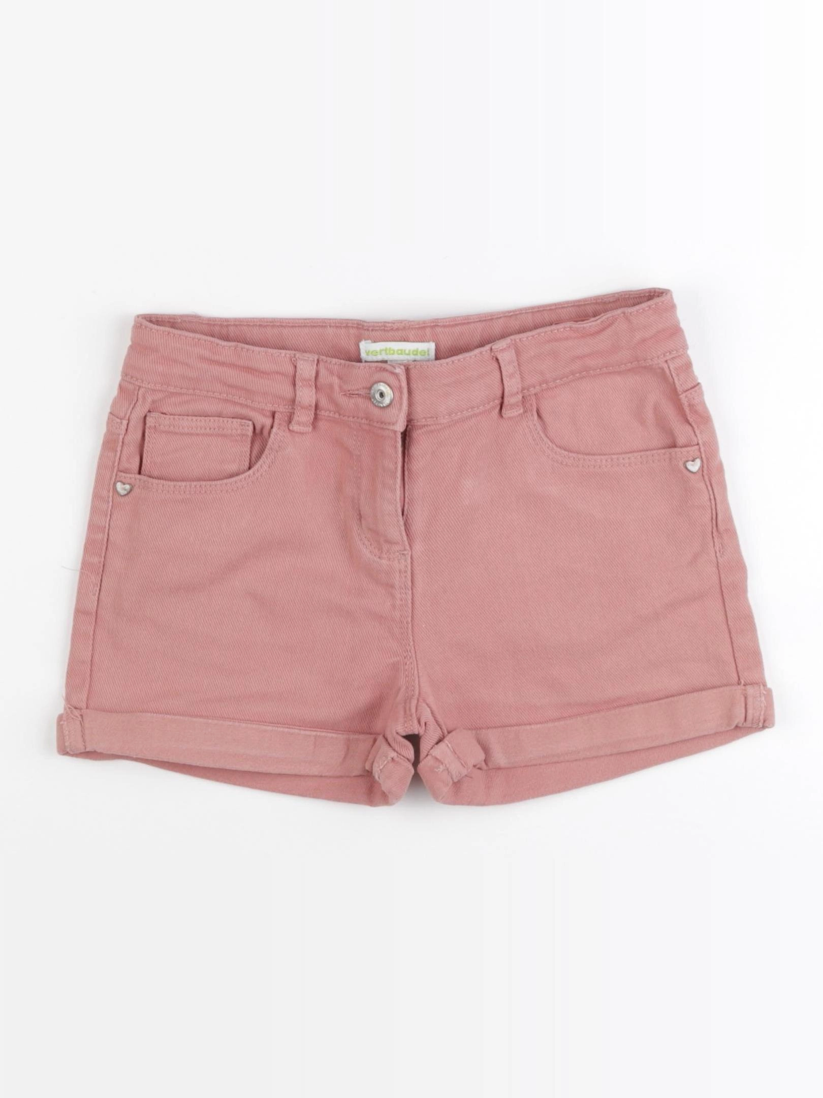 Vertbaudet - short rose - 8 ans