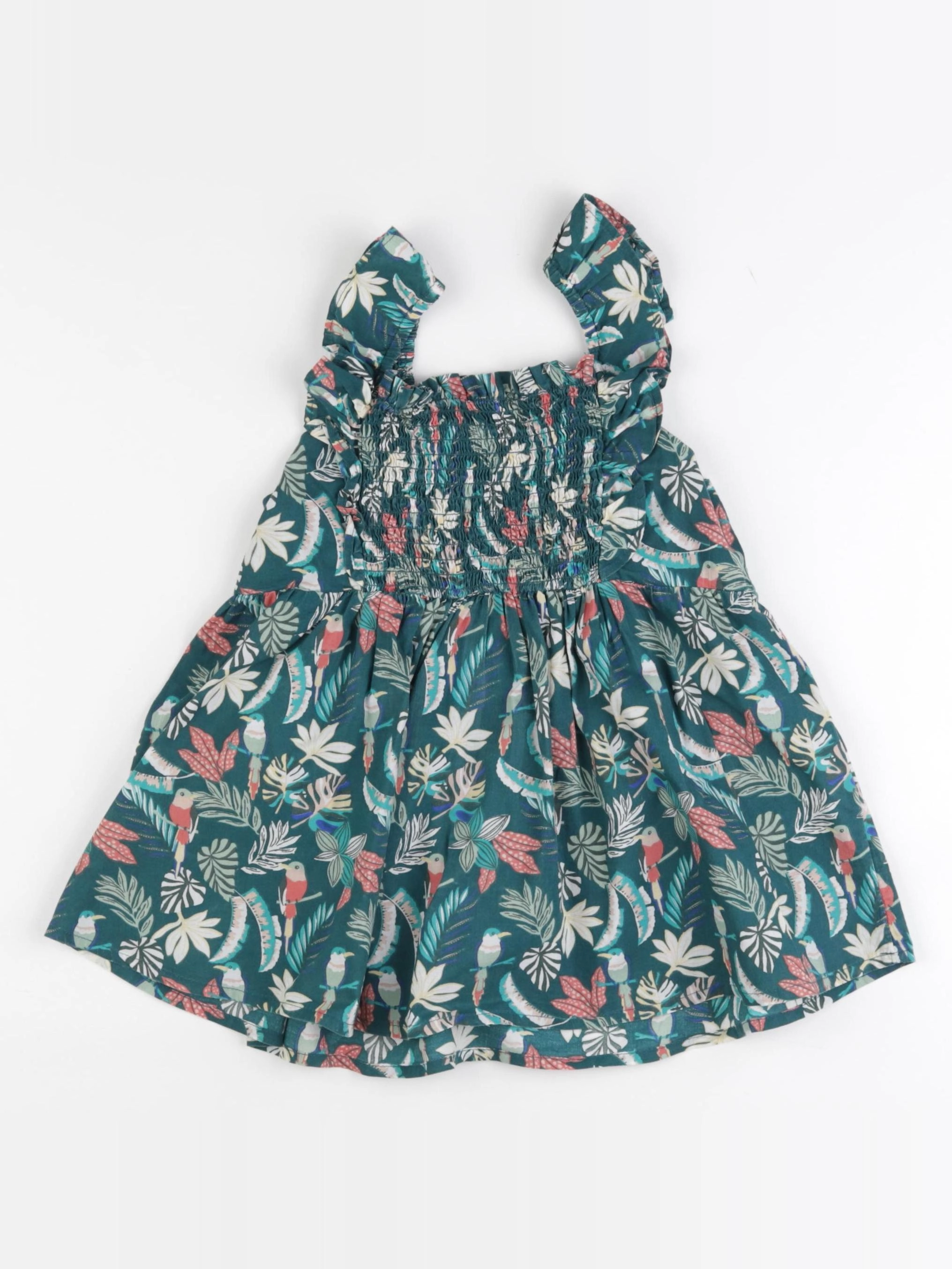 Vertbaudet - blouse vert - 9 ans